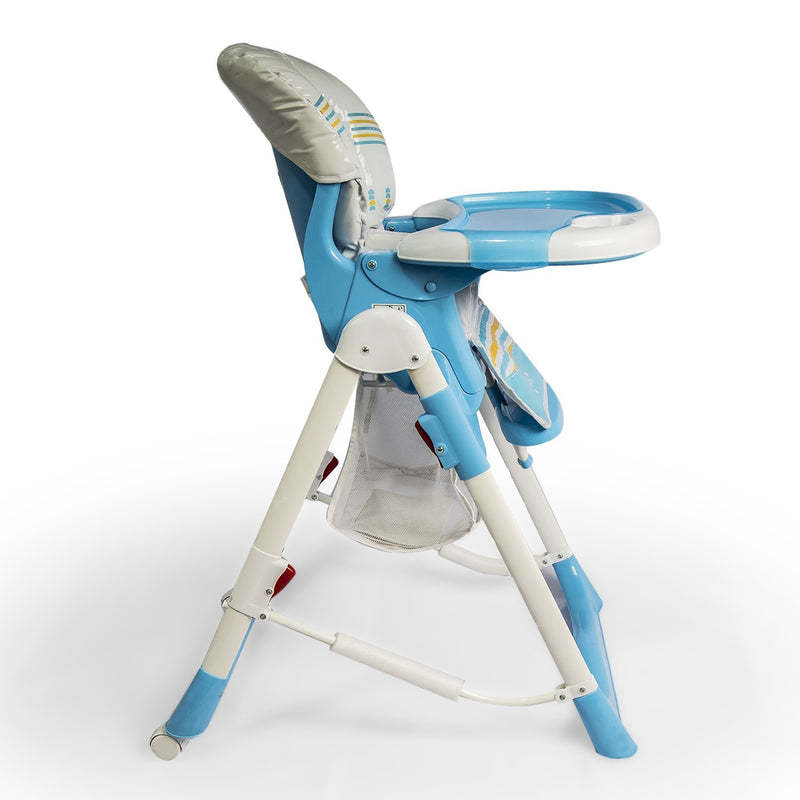 Pierre Cardin PS124 5 Step Baby High Chair Blue - Moon Factory Outlet - Baby City - Pierre Cardin - Pierre Cardin PS124 5 Step Baby High Chair Blue - Default Title - High Chair - 2