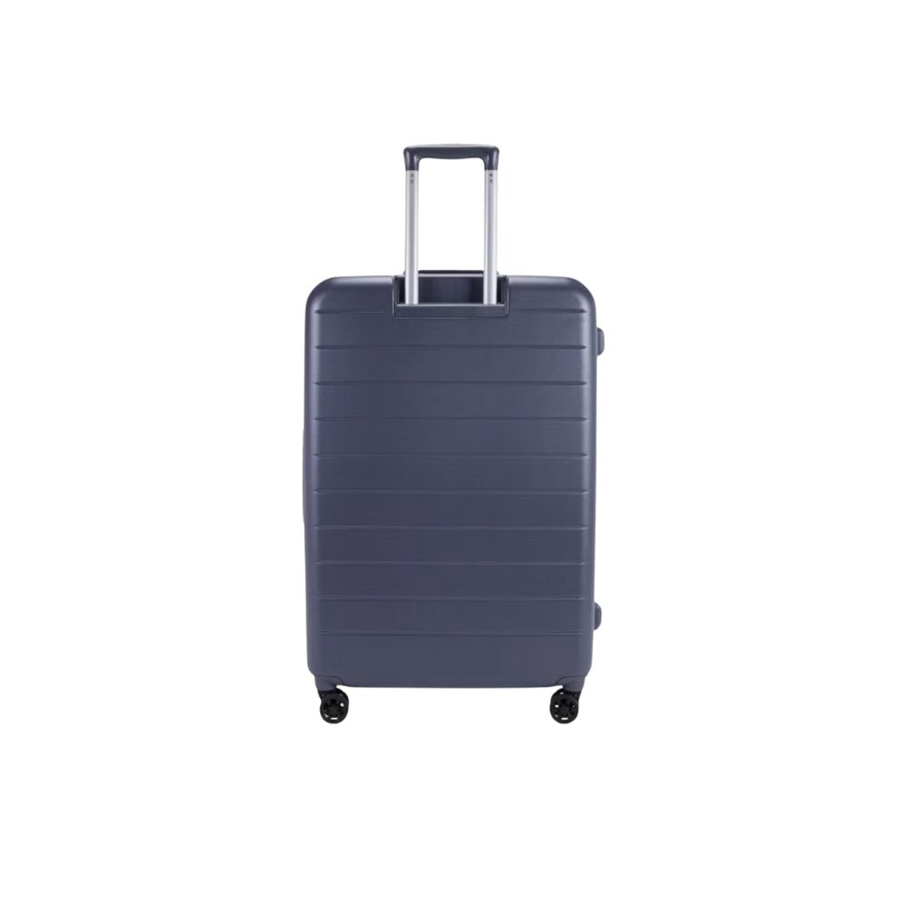 Pierre Cardin Hybrid Suitcase Set of 3, Hard Case with Front Soft Pocket in Navy