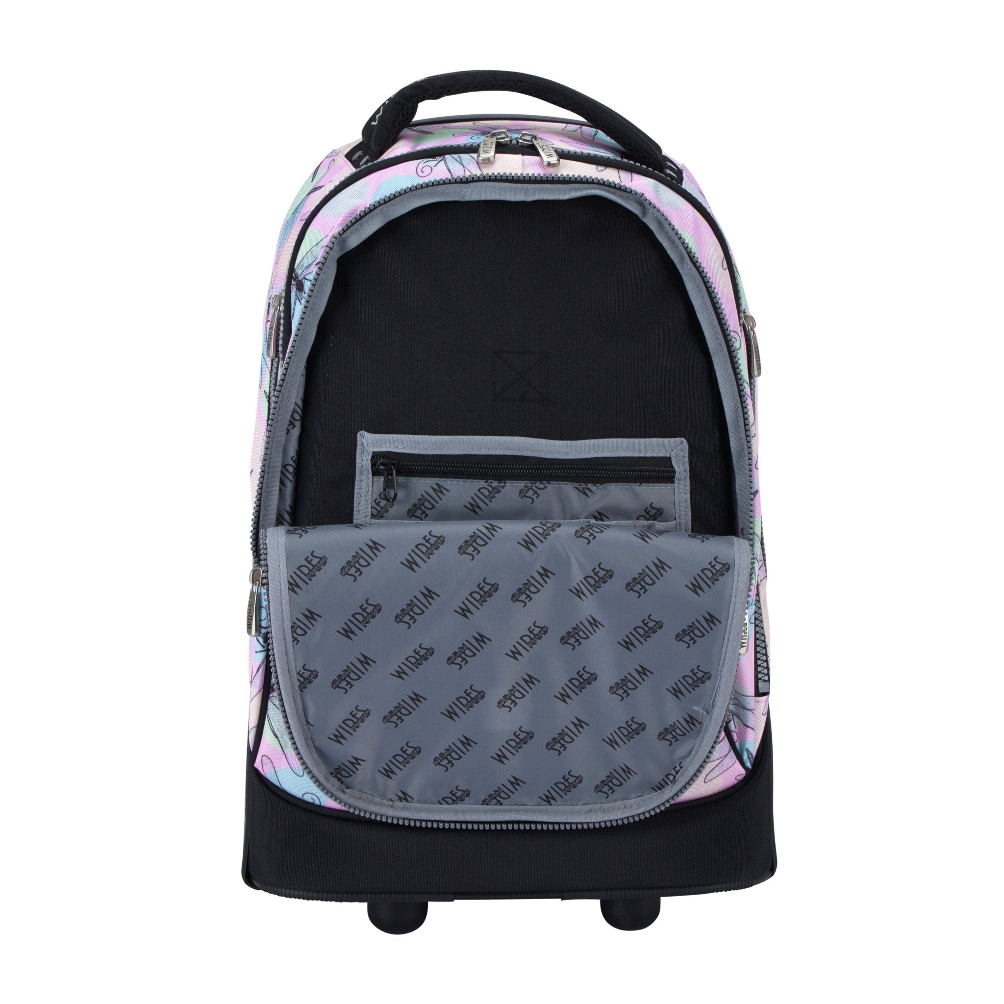 Dragon fly Big Wheel School Bag Trolley Set of 3 (Lunch Bag & Pencil Case)