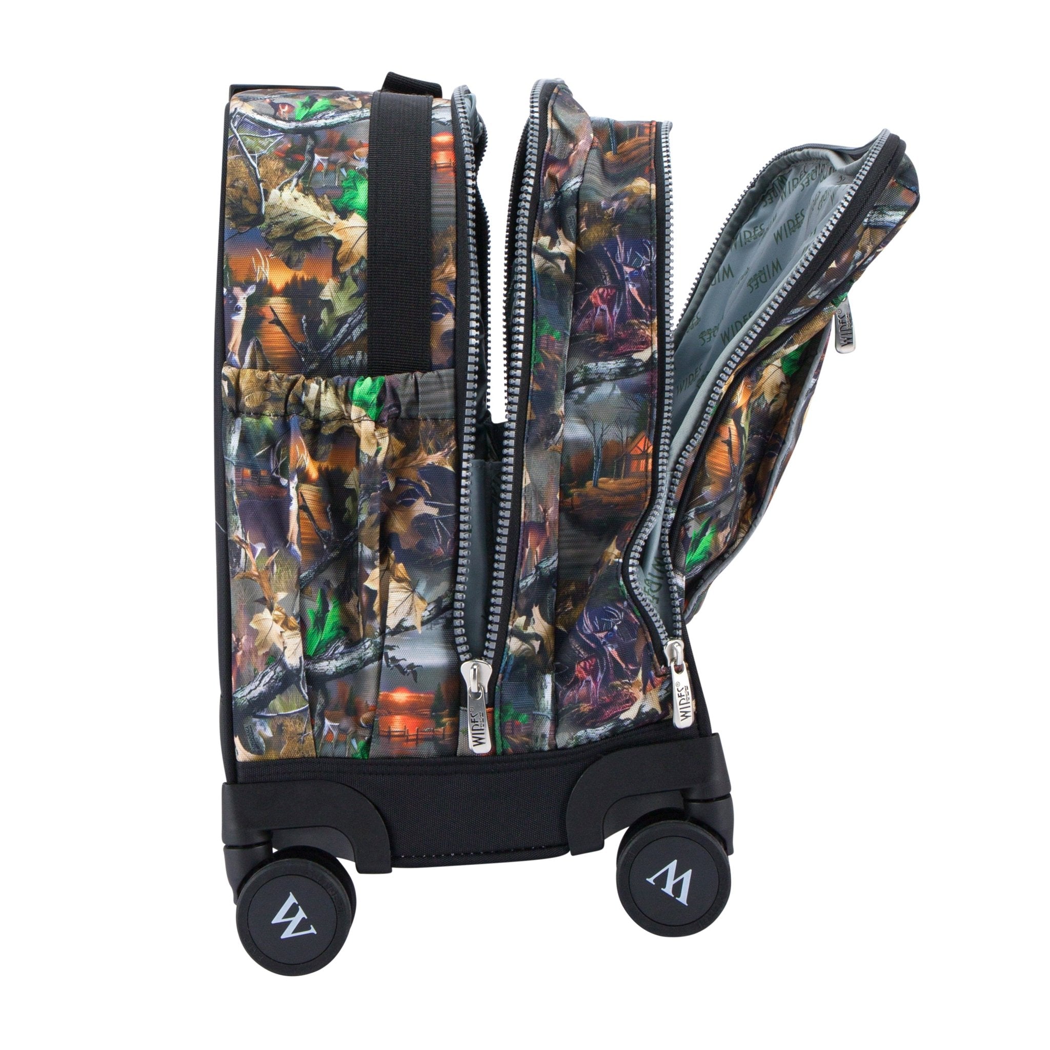 Hunter 8 Wheels School Bag Trolley Set of 4(Lunch Bag & Pencil Case)+Lunch Box