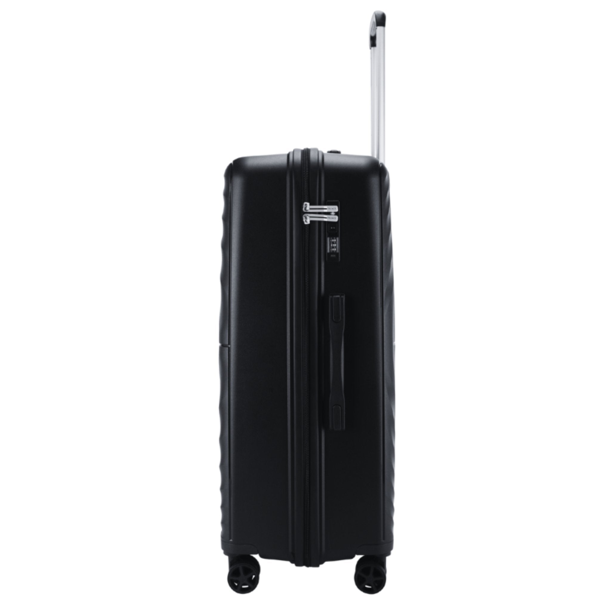 Prince Hardside Suitcase Set of 3-Black