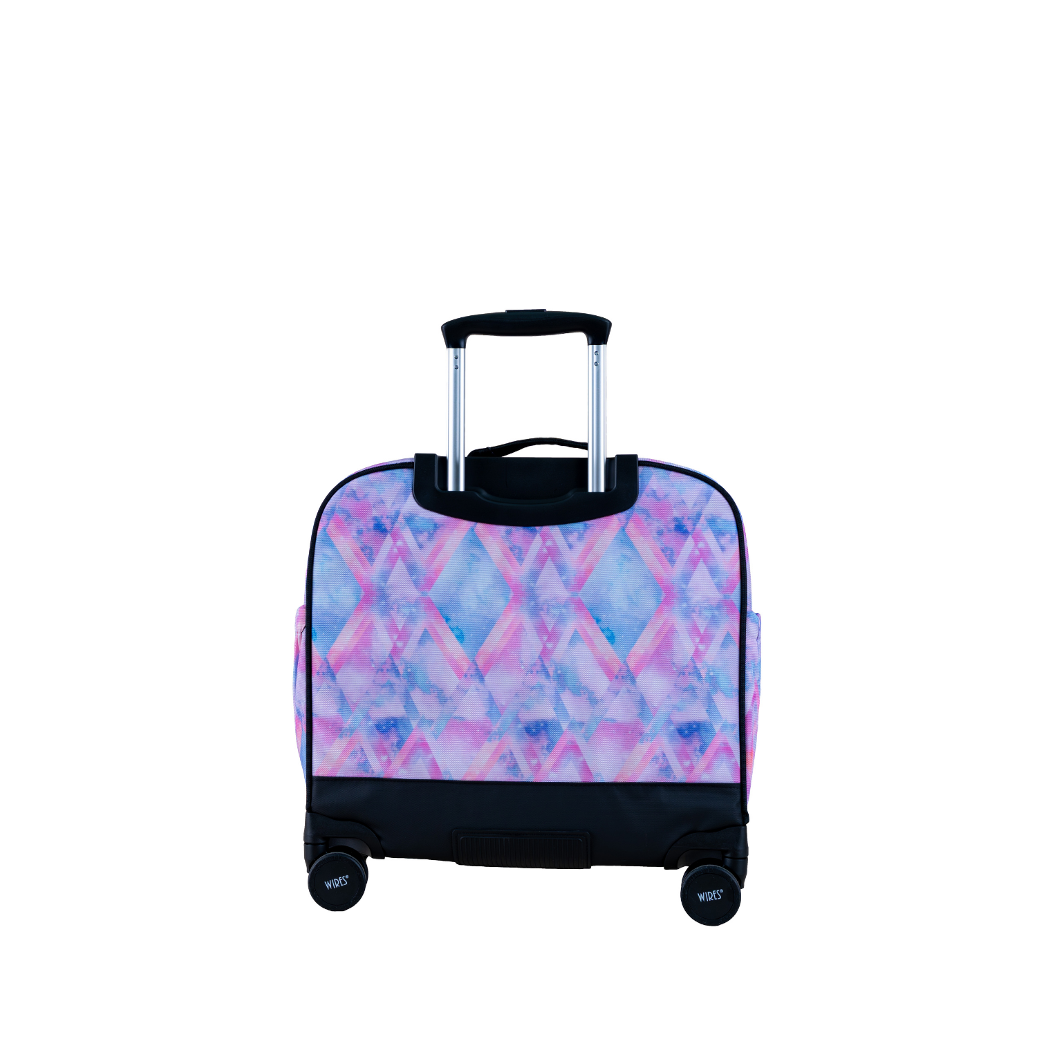 Pink Delta 8 Wheels School Bag Trolley Set of 4(Lunch Bag & Pencil Case)+Lunch Box - MOON - Back 2 School - Wires