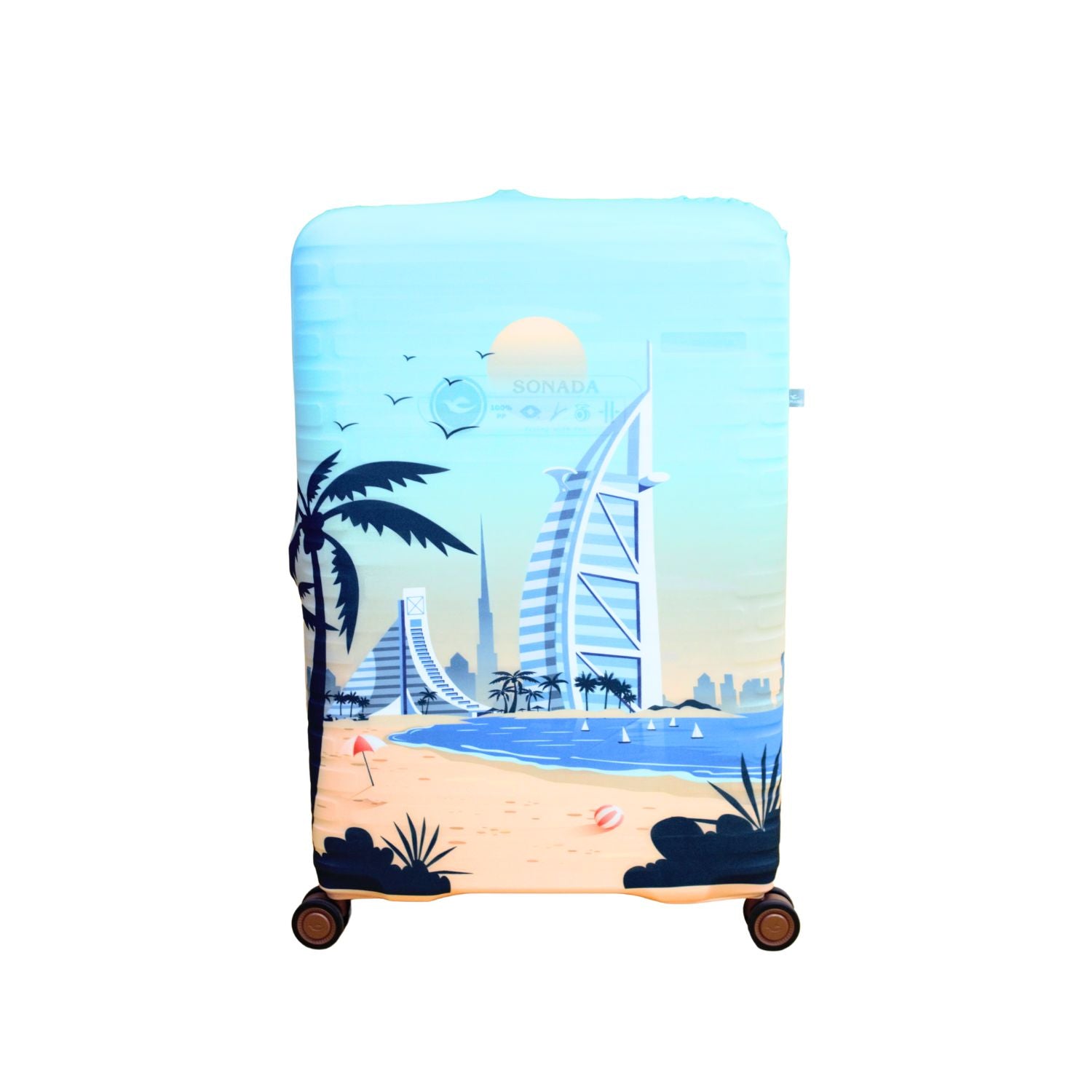Fancy Luggage Cover Medium