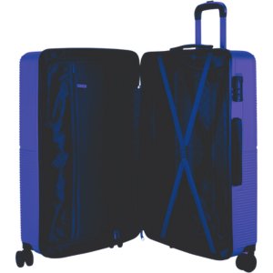 Monsca M24405-3T NAVY Hardcase Trolley Suitcase Set of 3-Large + Medium + Cabin Size(28/24/20) No Warranty