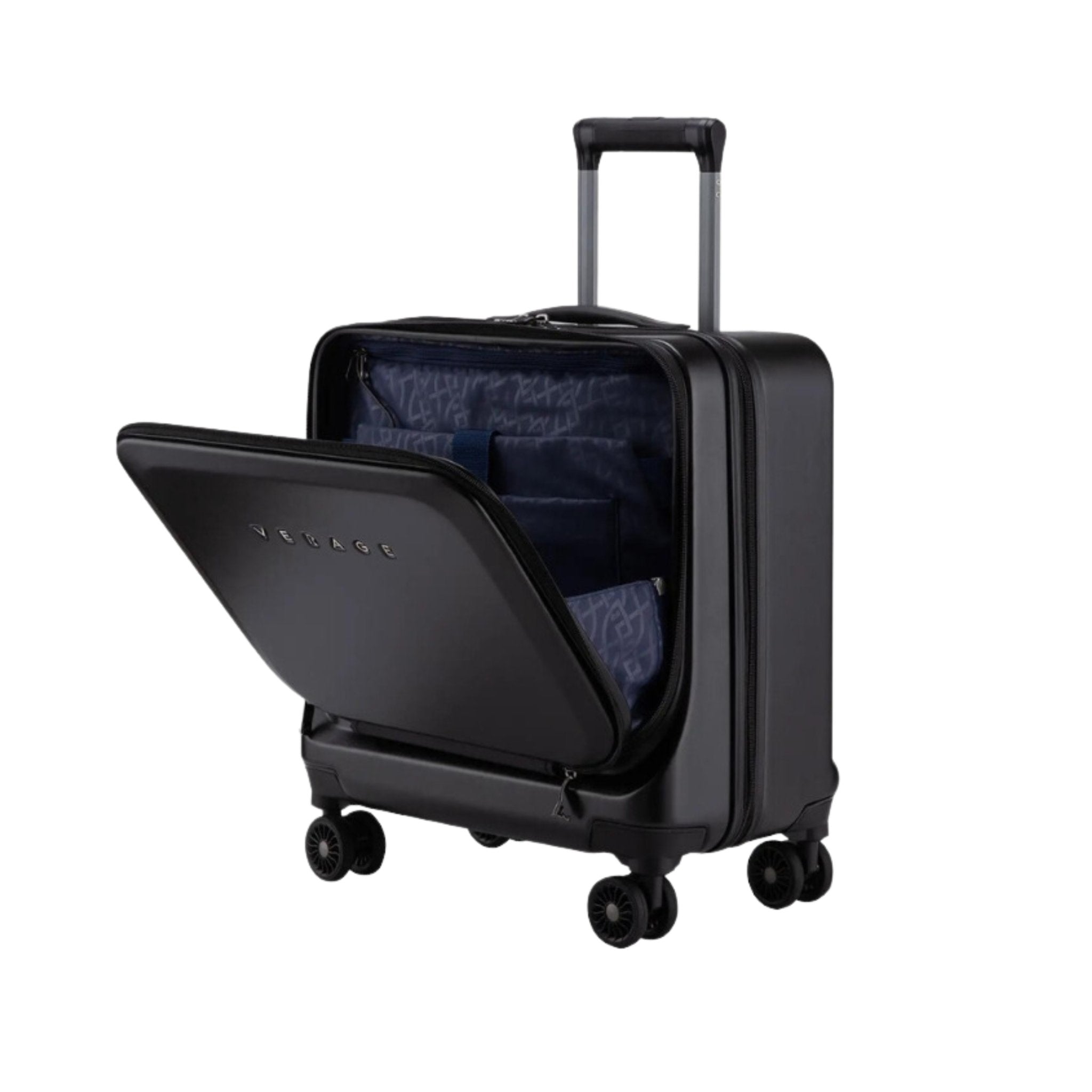 مجموعة Verage Leader II Pilot Case Trolley 16.5T باللون الأسود