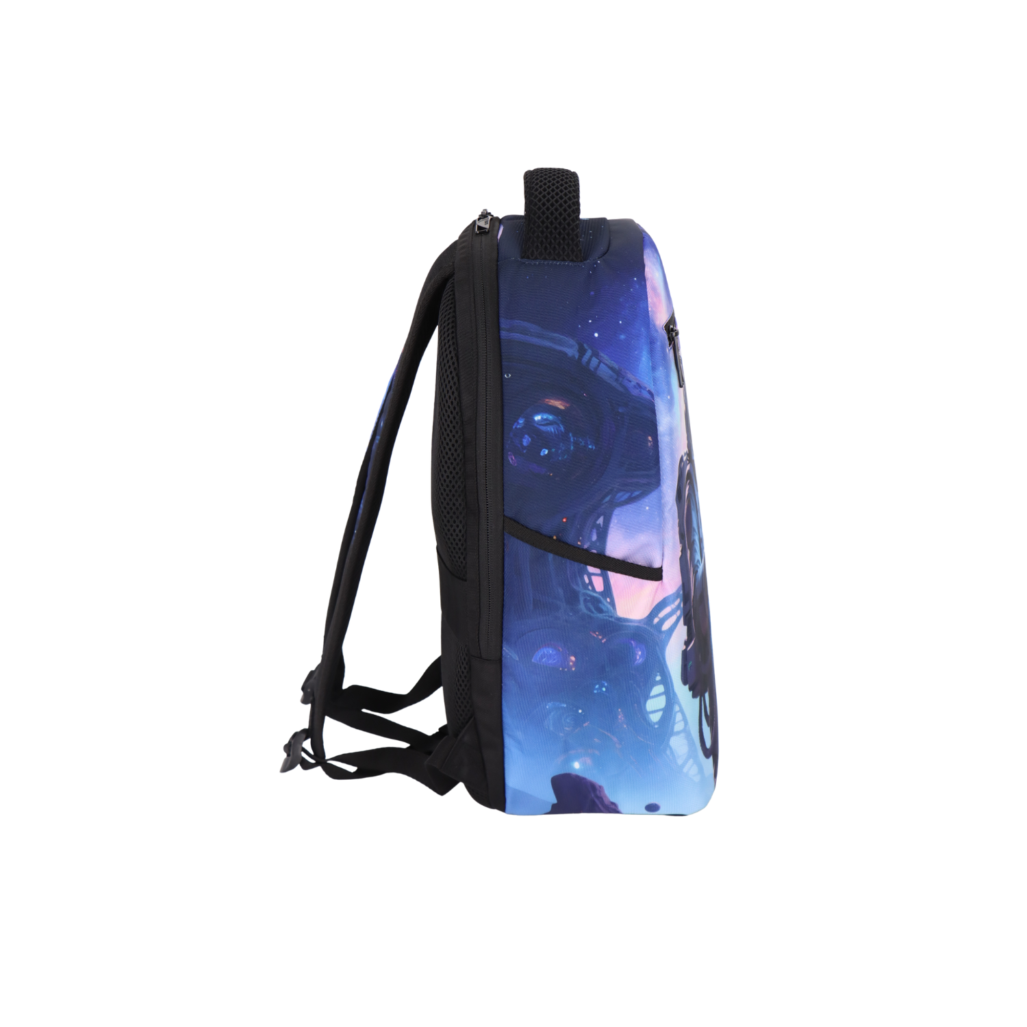 WIRES Space Blue Backpack 18.5" | Laptop Compartment & Organized Storage