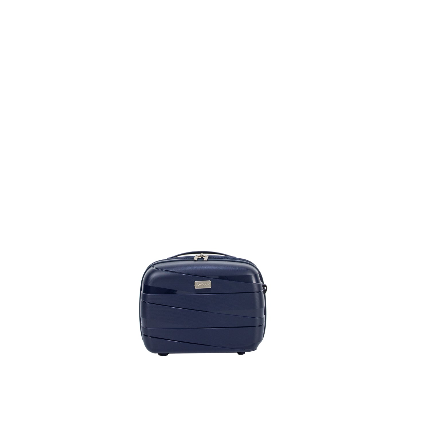 Antler Nova Unbreakable Set of 4 Suitcases, Grey Blue