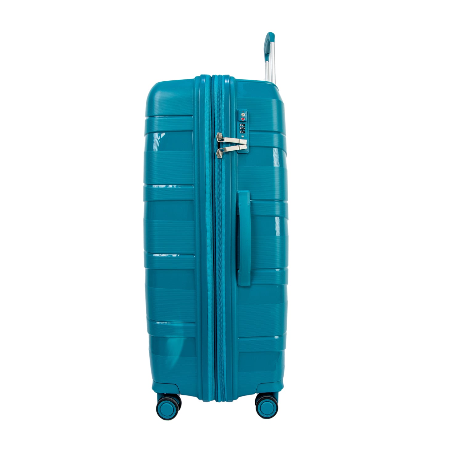 Antler Nova Unbreakable Set of 4 Suitcases, Petrol