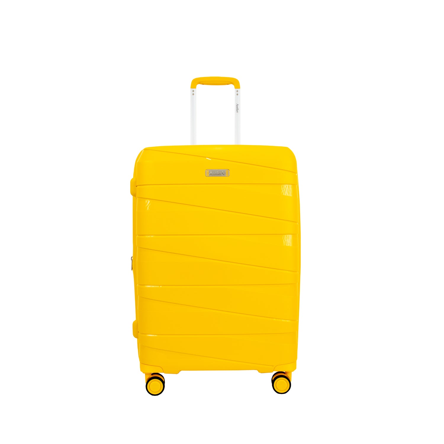 Antler Nova Unbreakable Set of 4 Suitcases, Yellow