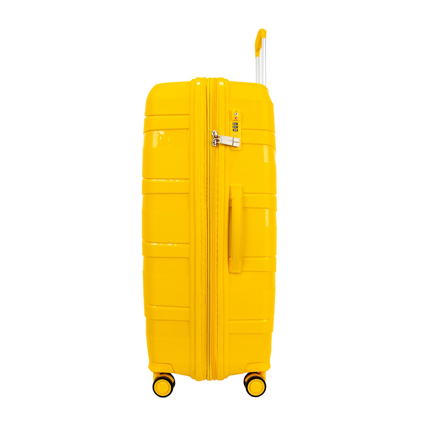 Antler Nova Unbreakable Set of 4 Suitcases, Yellow