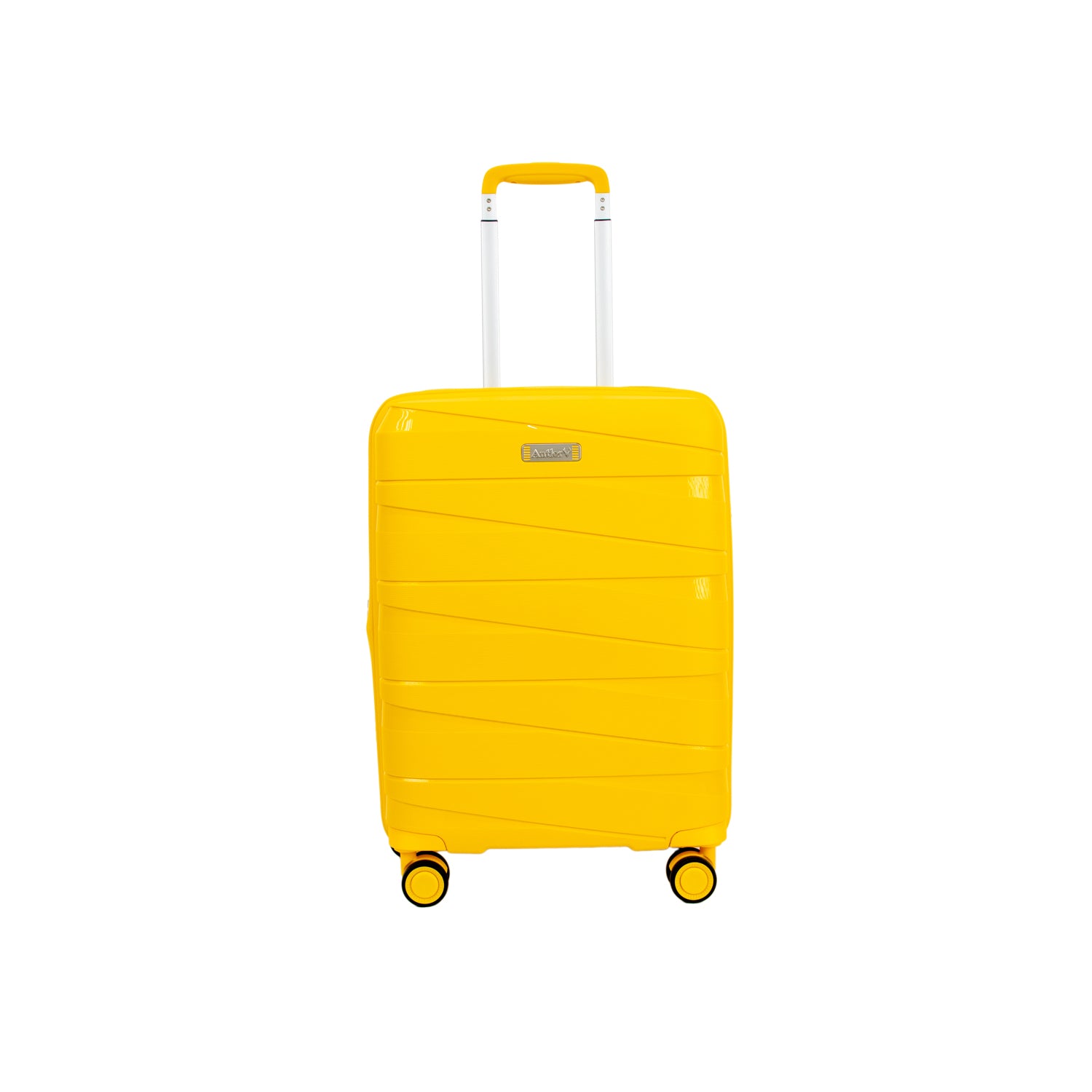 Antler Nova Unbreakable Set of 4 Suitcases, Yellow