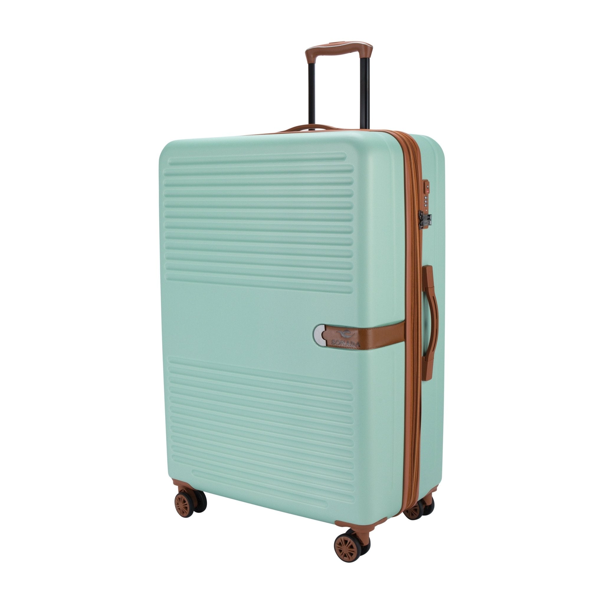 Sonada Sydney Upright Collection Hardcase Trolley Set of 3-Green