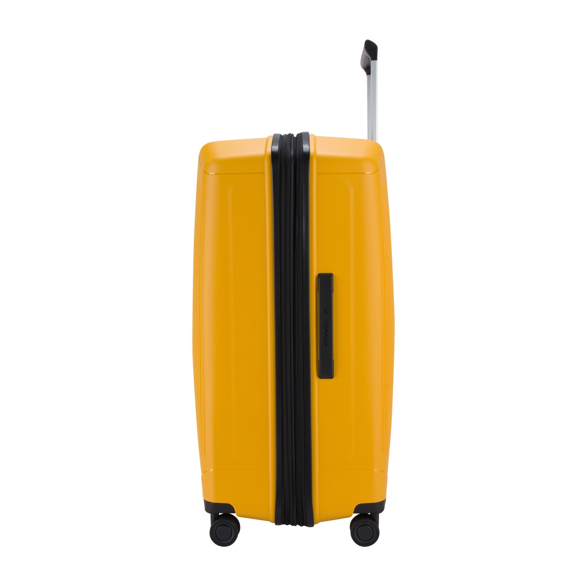 Sonada Milan Suitcases Trolley Set of 4, Yellow