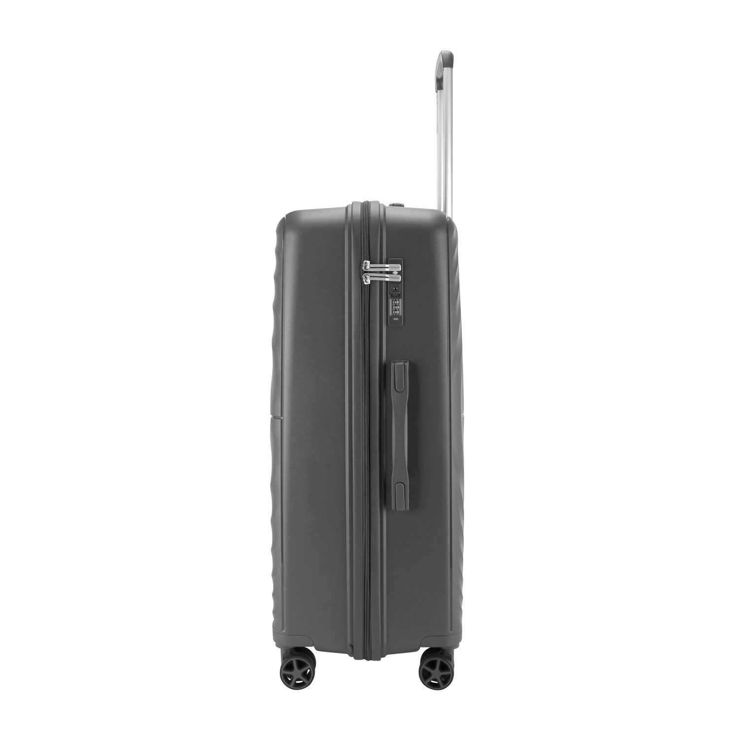 Prince Hardside Suitcase Set of 3-Grey