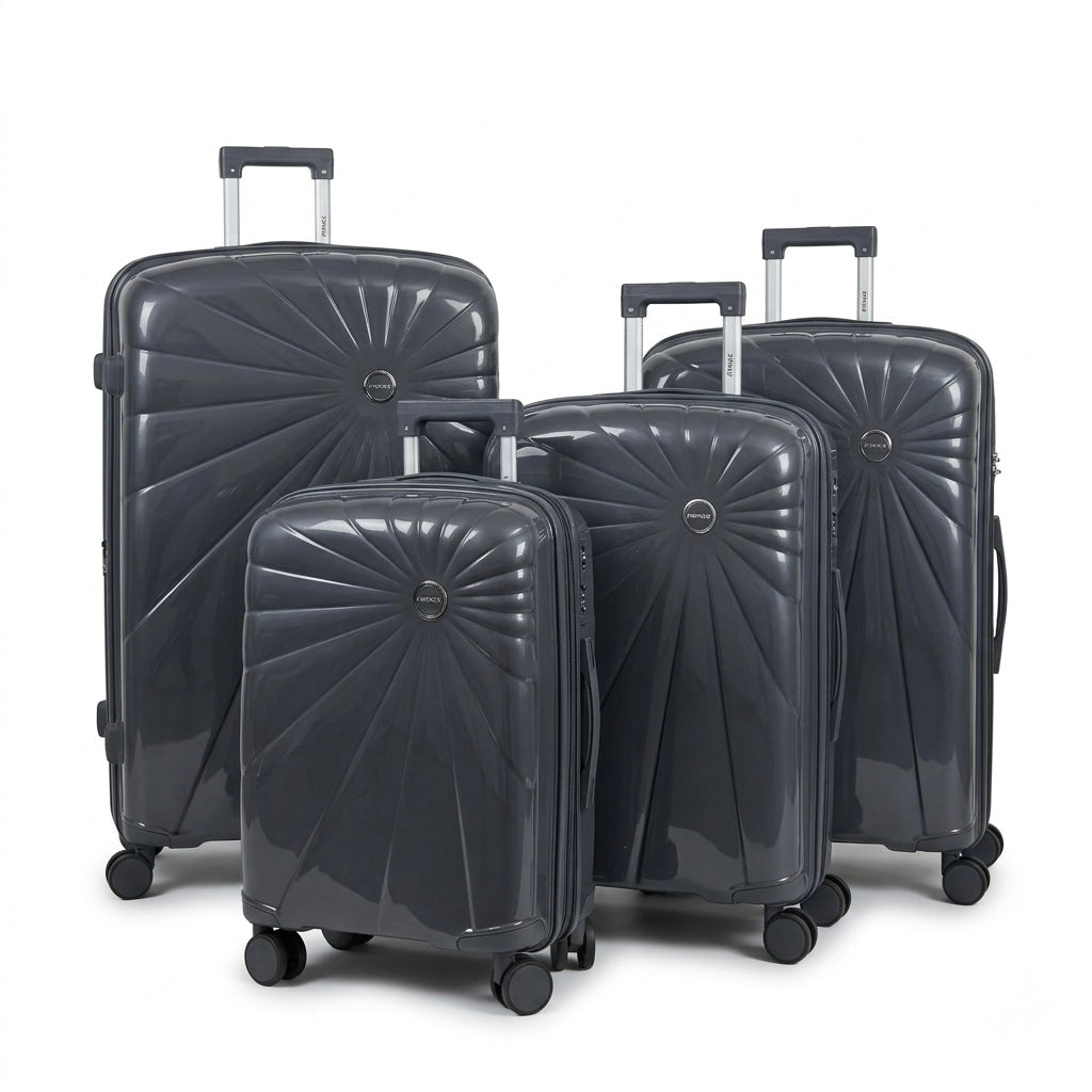 Prince Hardside Suitcase Set of 4- Blue