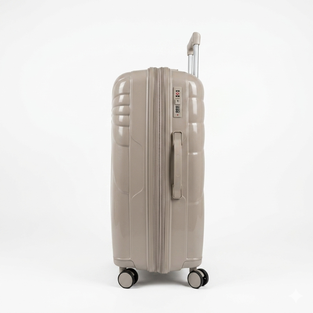 Prince Hardside Suitcase Set of 4- Beige