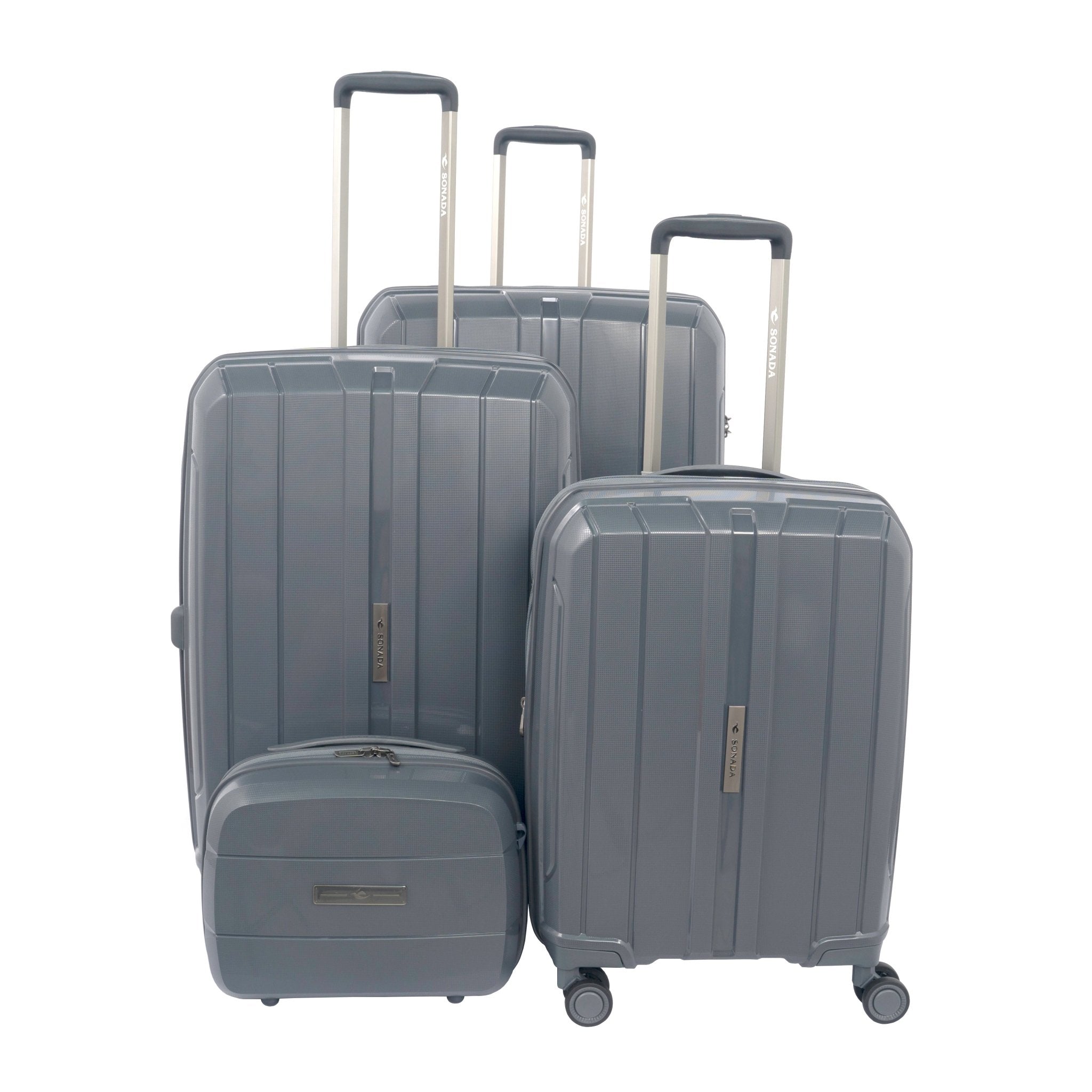 Sonada Hardcase Trolly Set of 4-CS97749 Rose Gold