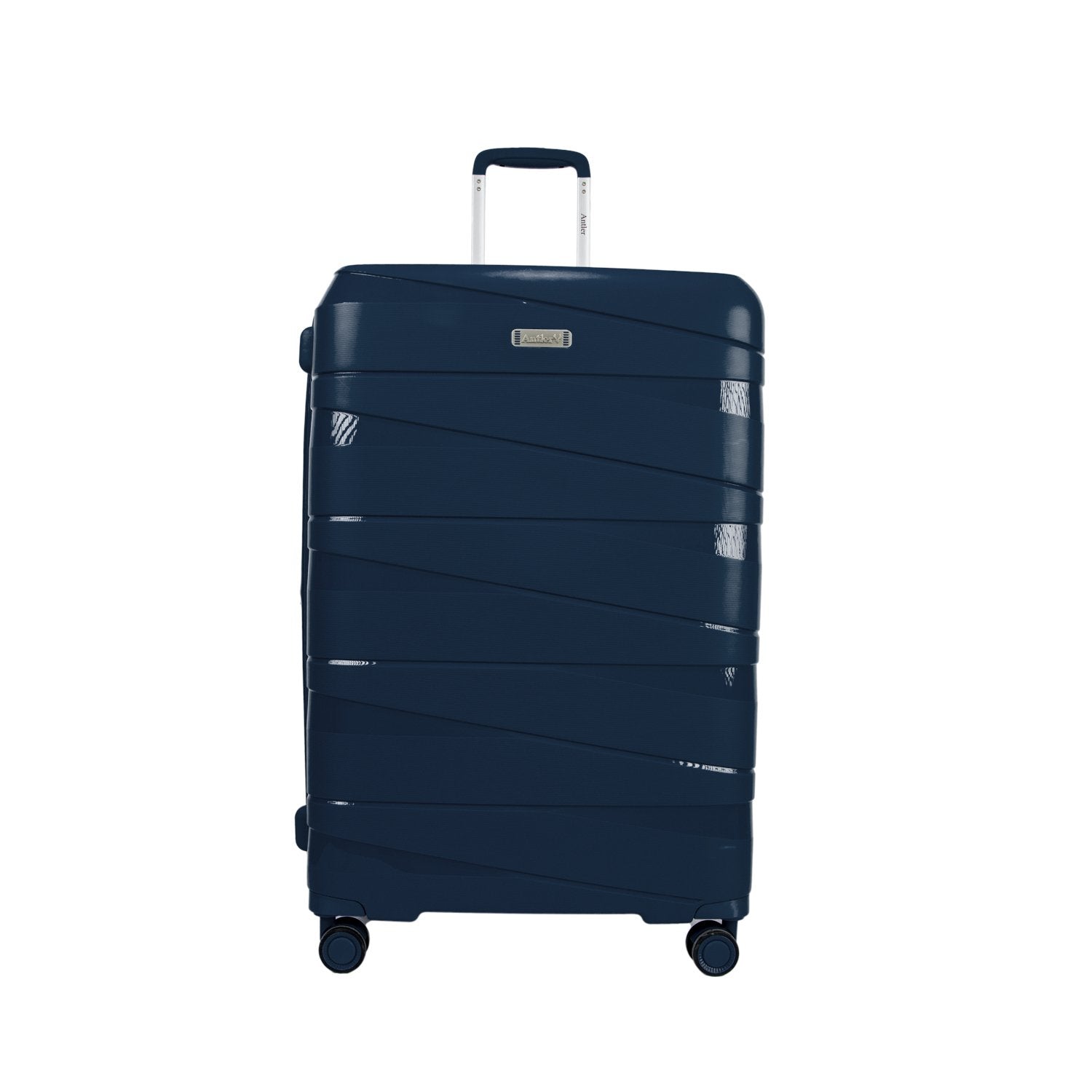 Antler Nova Unbreakable Set of 4 Suitcases, Navy