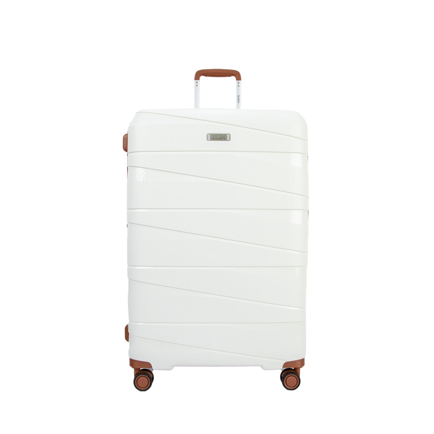 Antler Nova Unbreakable Set of 4 Suitcases, White