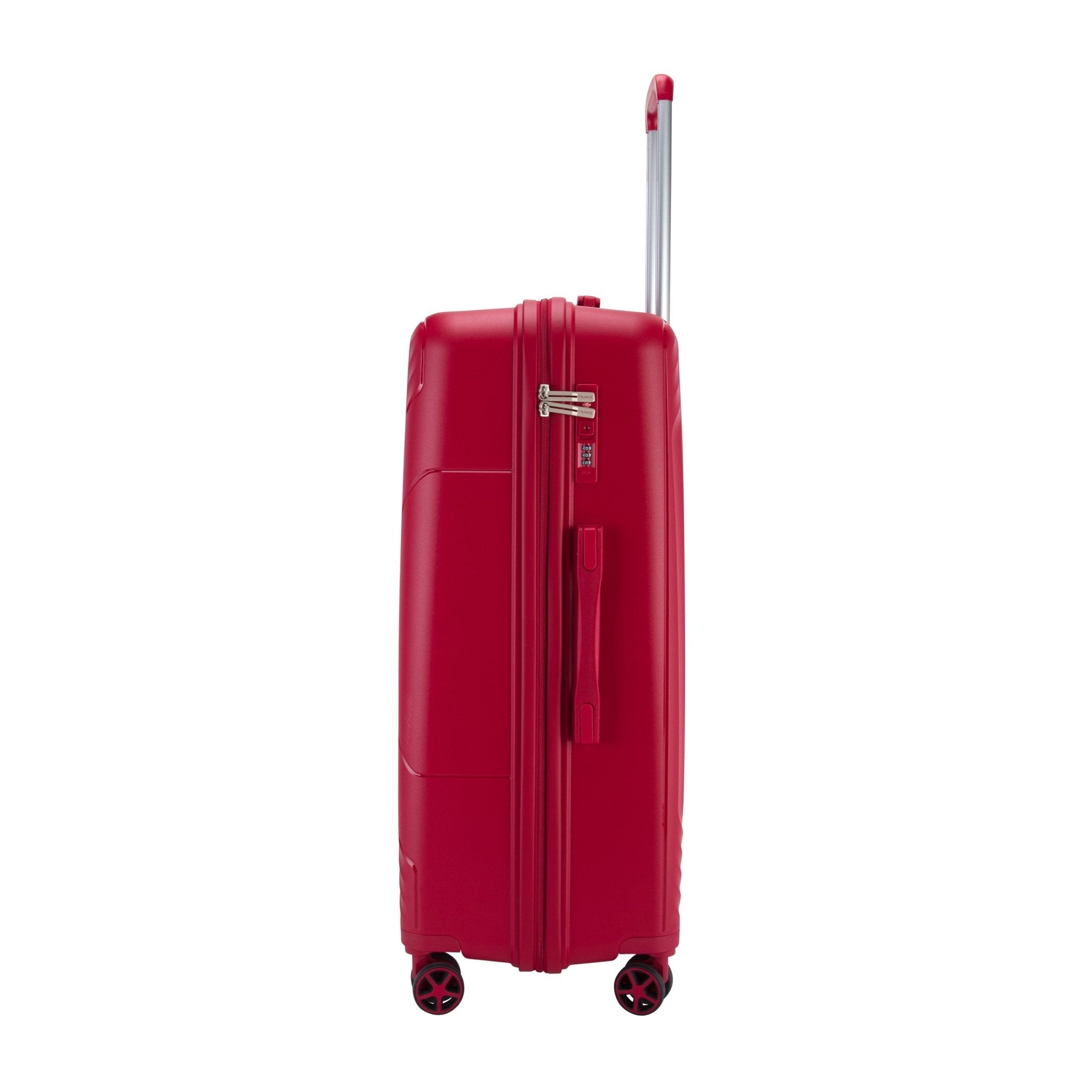 Prince Upright Suitcase Set of 3-Red