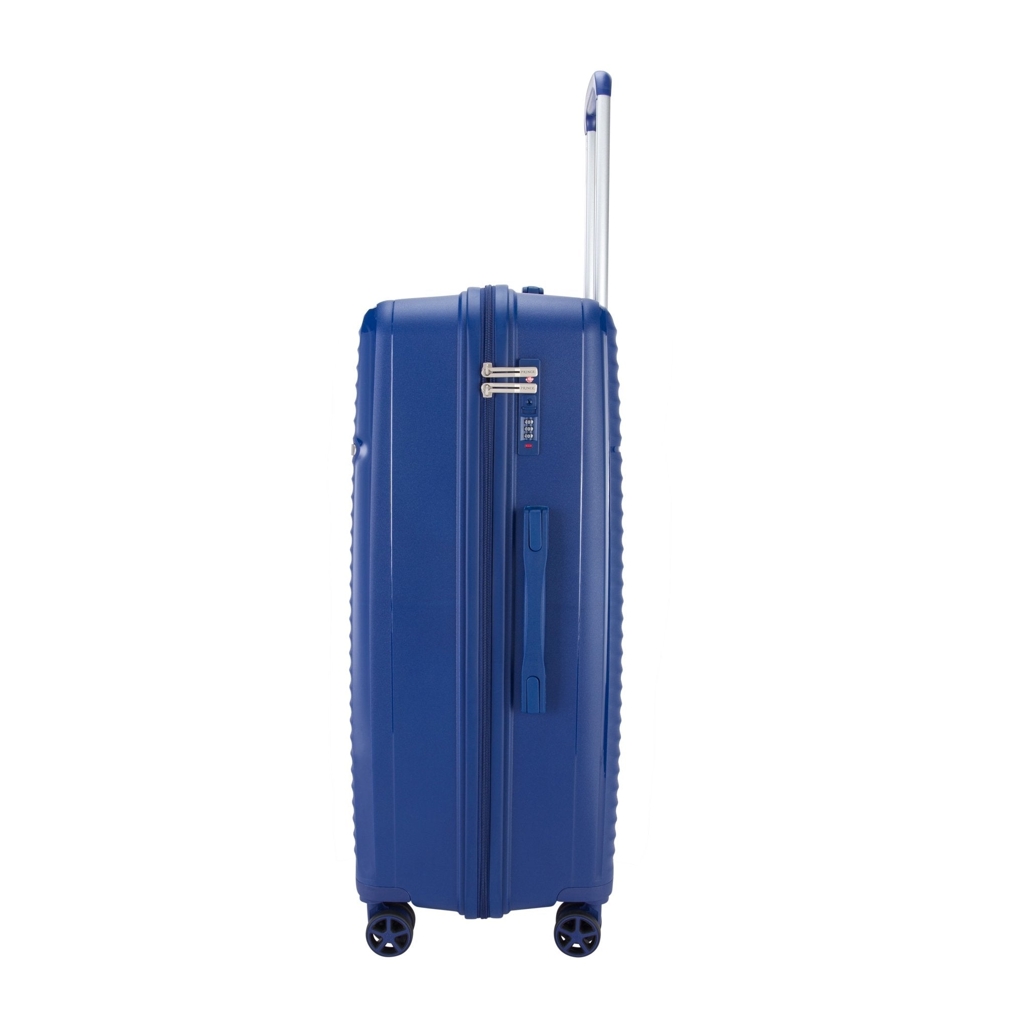 Prince Suitcase Unbreakable Set of 3-Navy PR16710