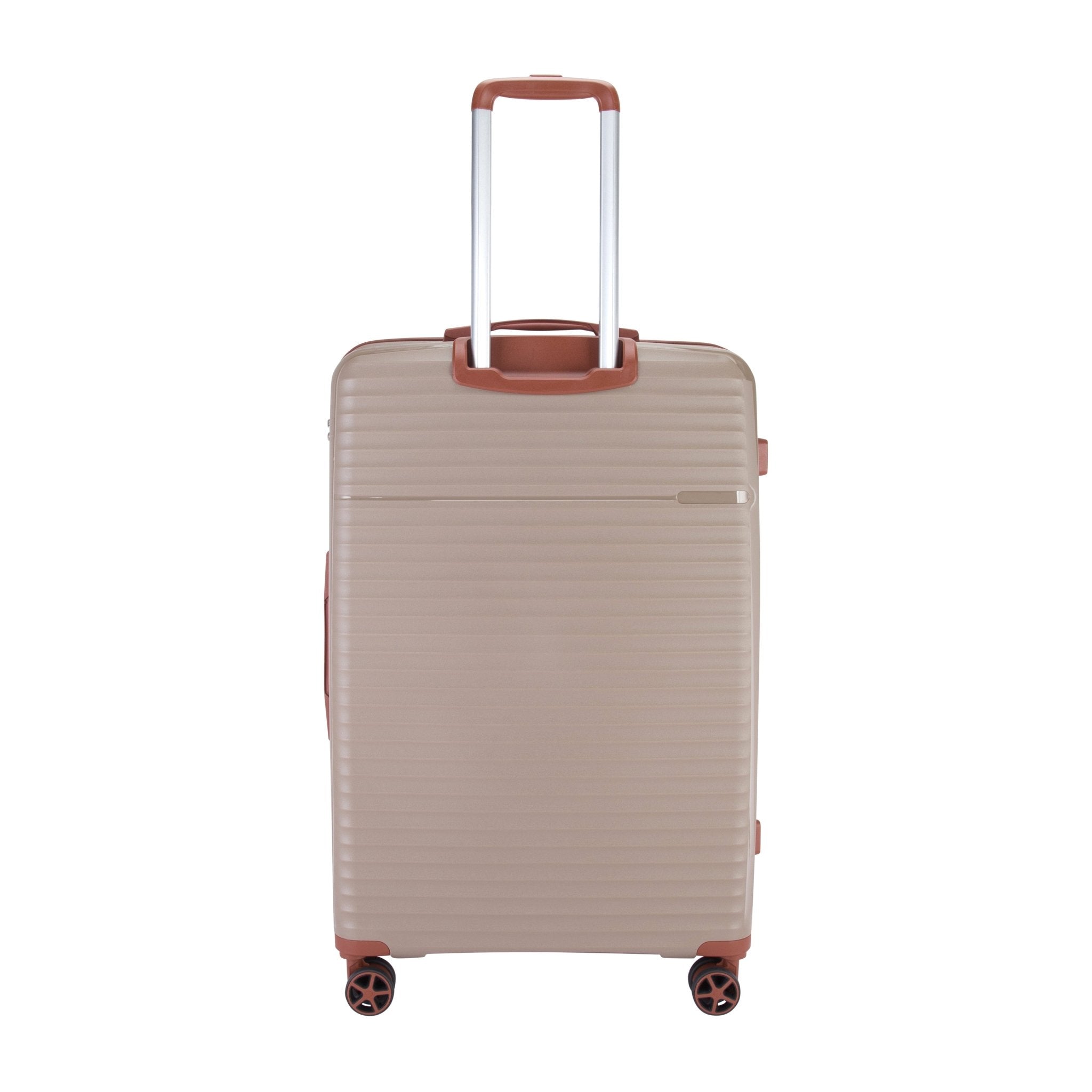 Prince Hardside Suitcase Set of 3- Champagne