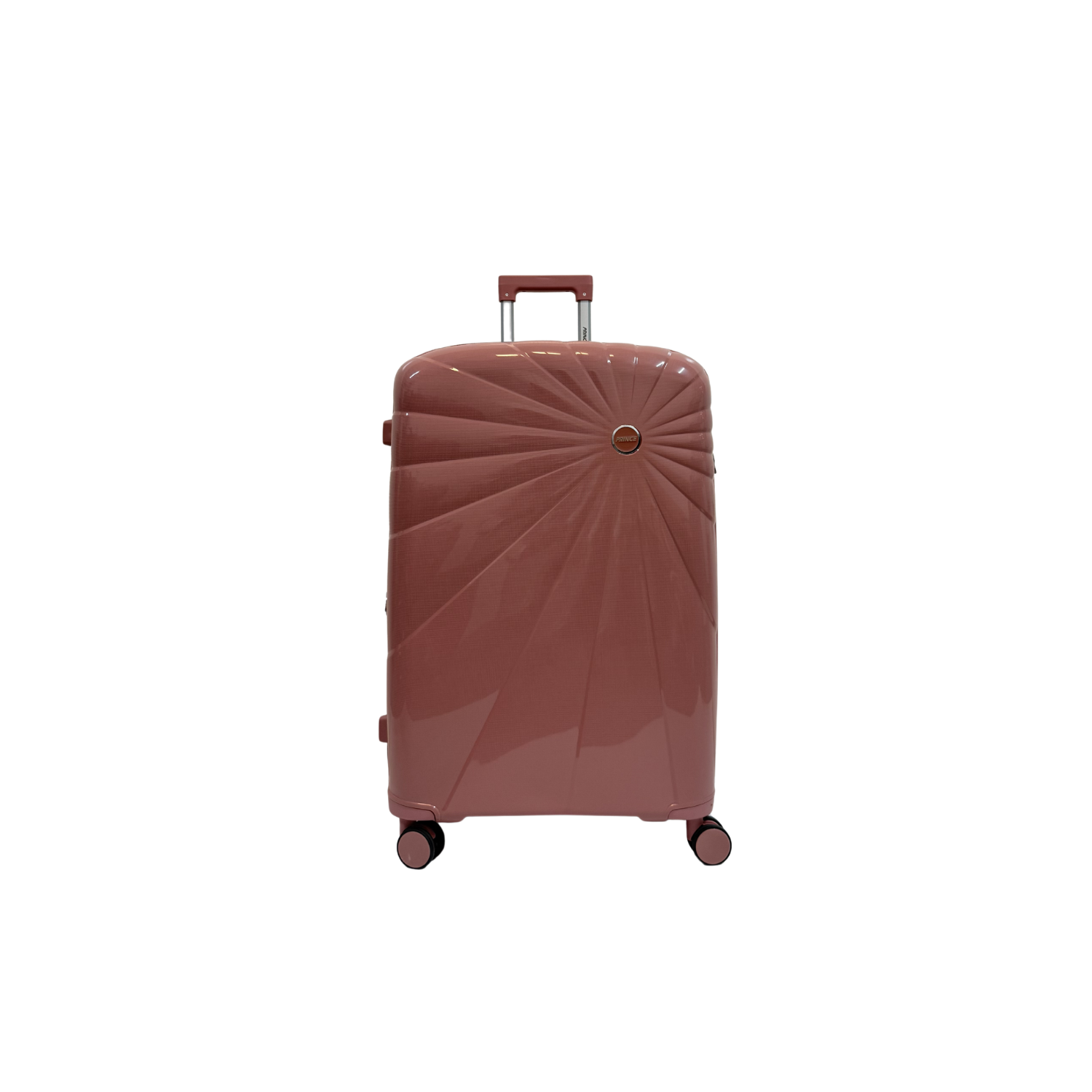Prince Hardside Suitcase Set of 4- Rose Gold