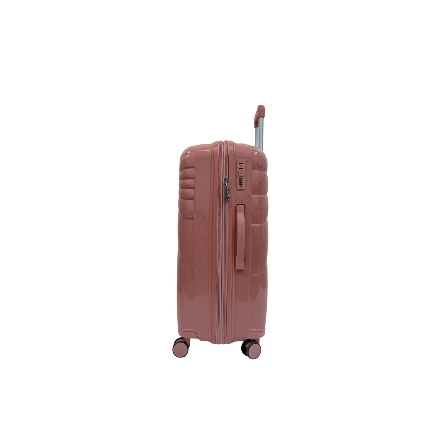 Prince Hardside Suitcase Set of 4- Rose Gold