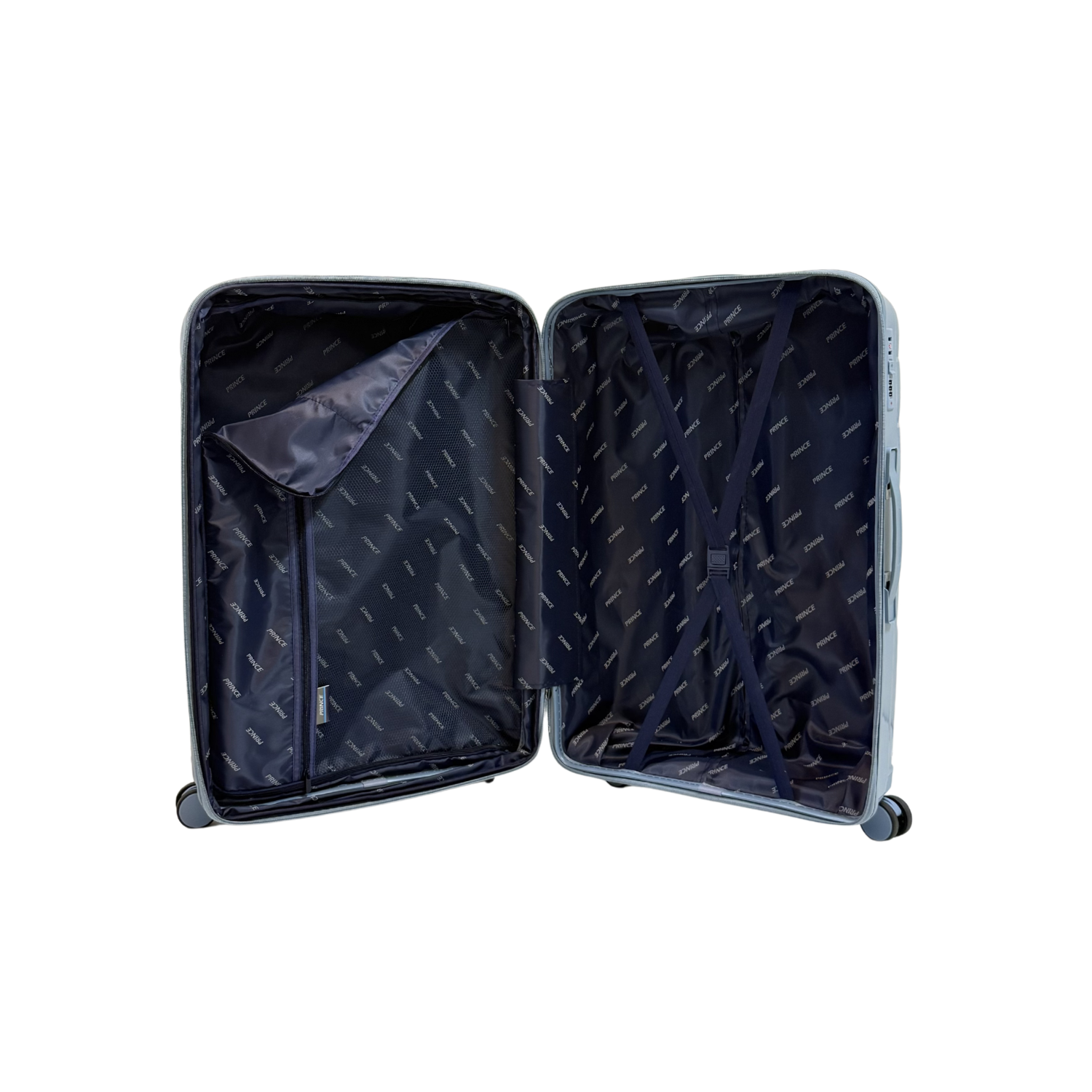 Prince Hardside Suitcase Set of 4- Blue