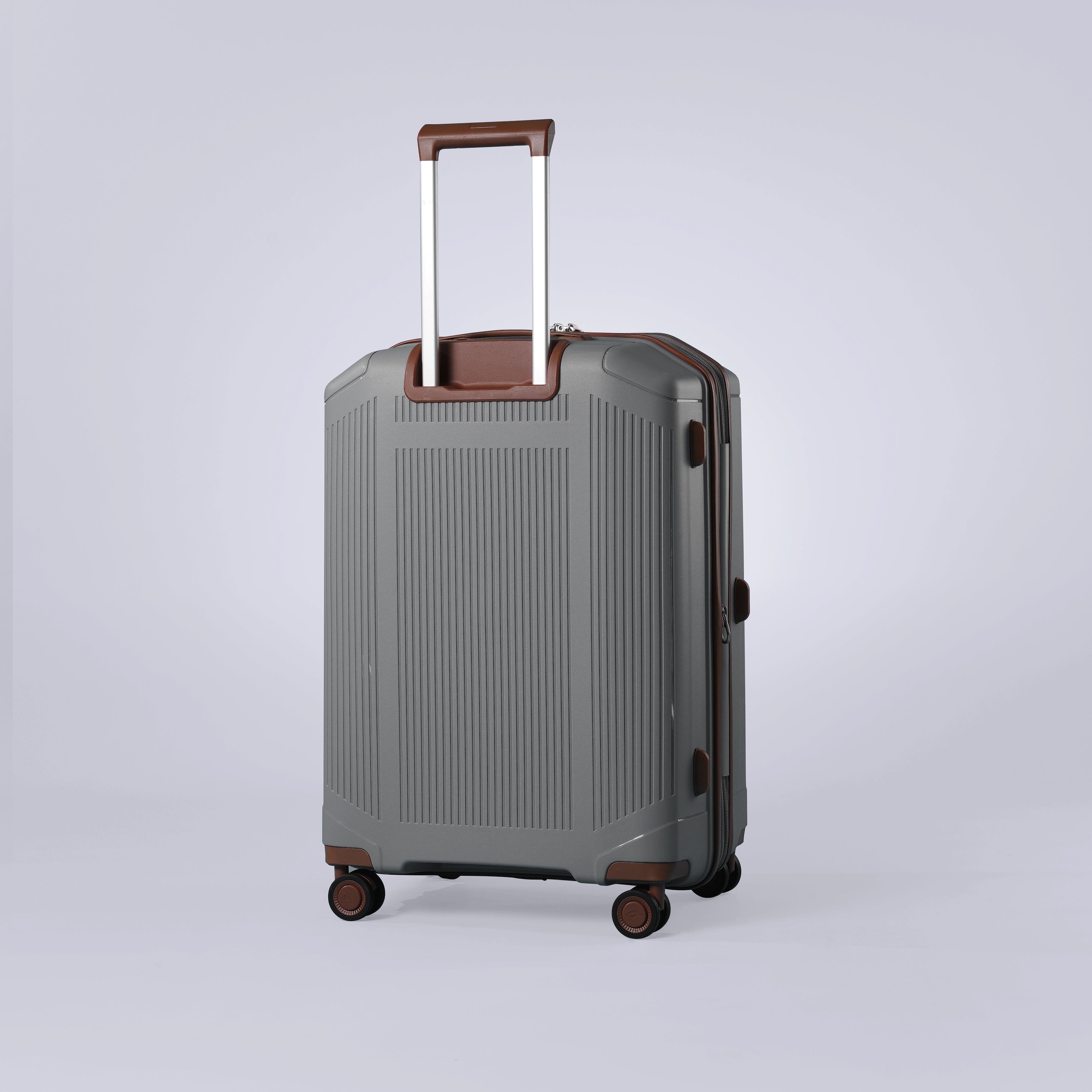 Sonada Milan Suitcases Trolley Set of 3 - Silver