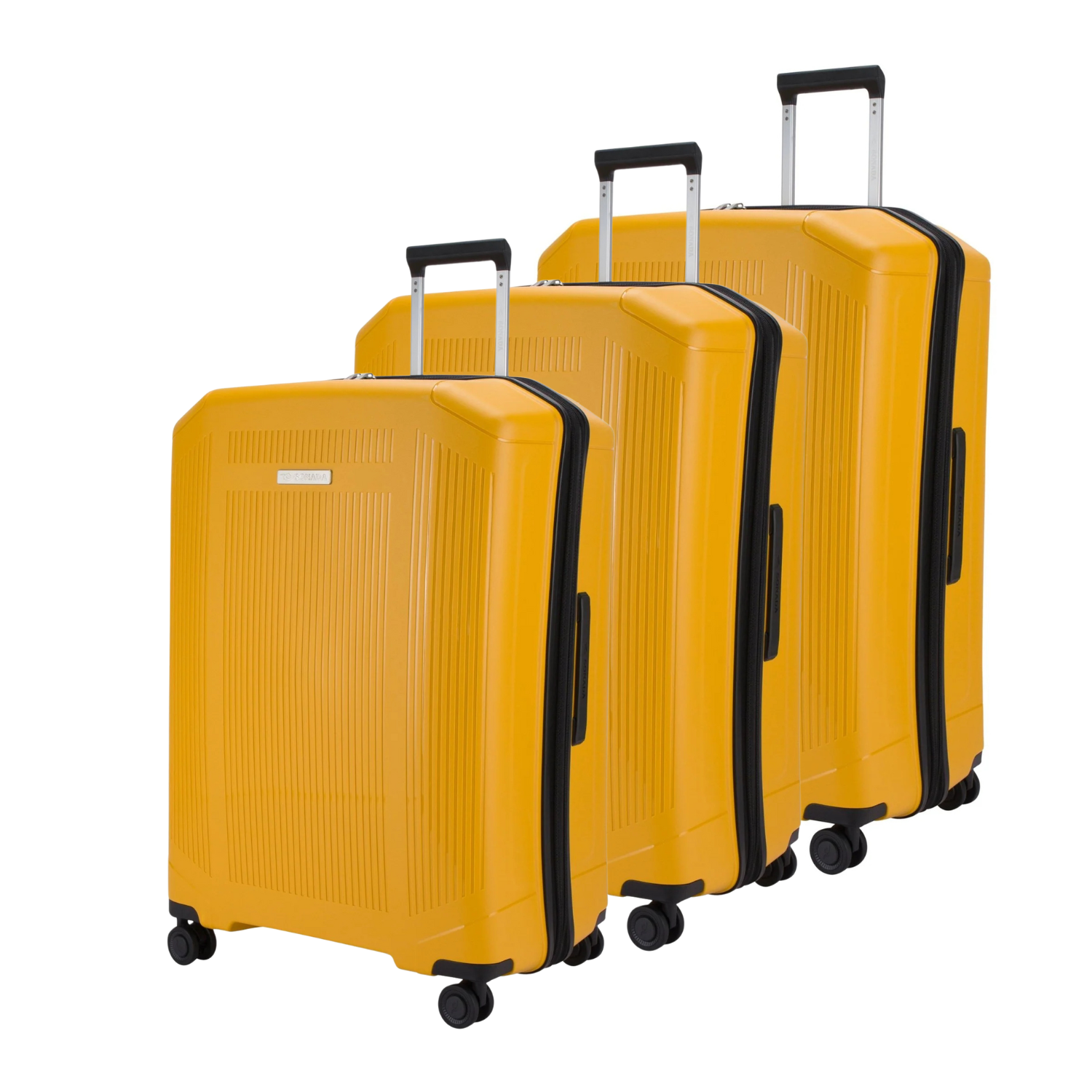 Sonada Milan Suitcases Trolley Set of 3 - Black