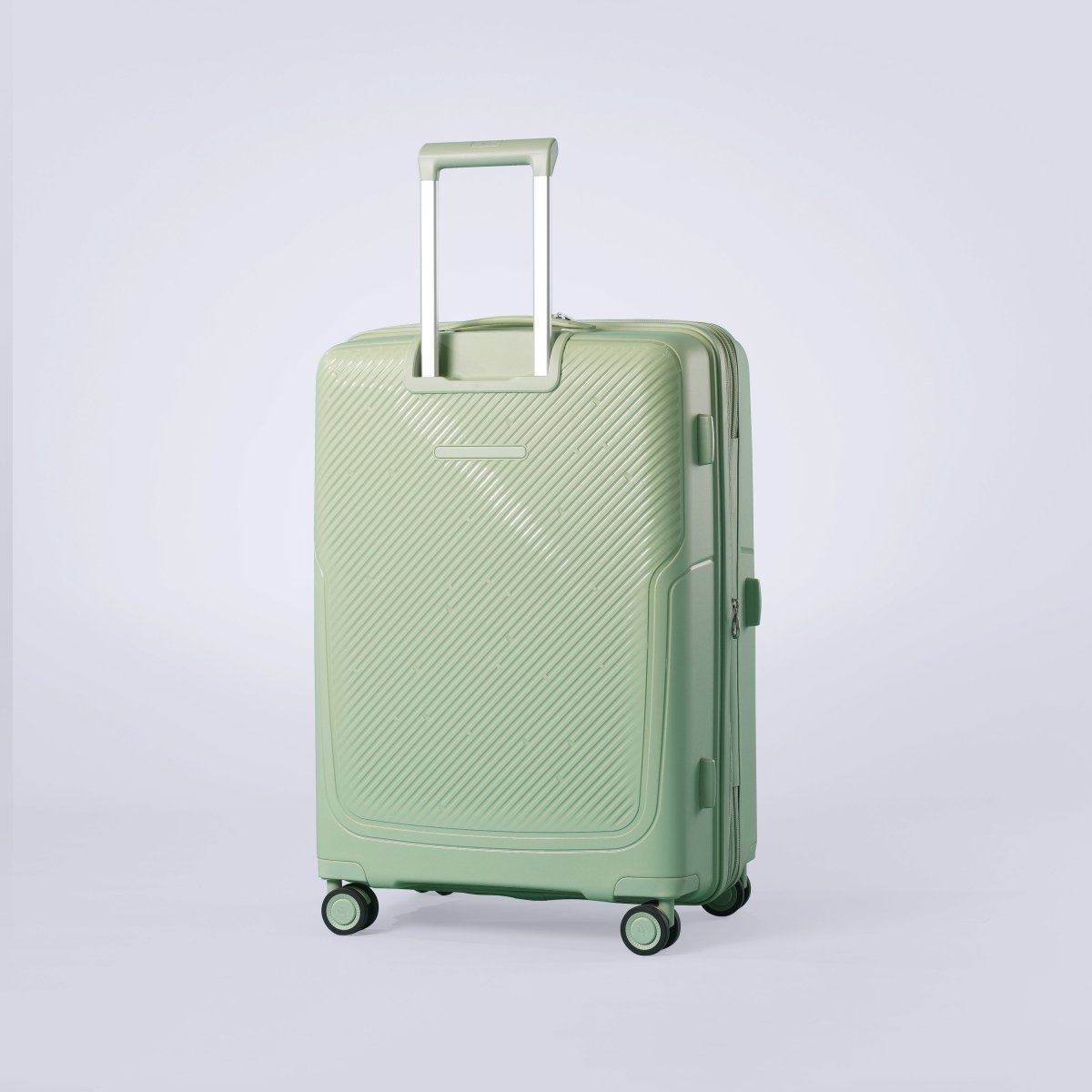 Almeria Suitcase Trolley Set of 4, Light Green - MOON - Luggage & Travel Accessories - Sonada