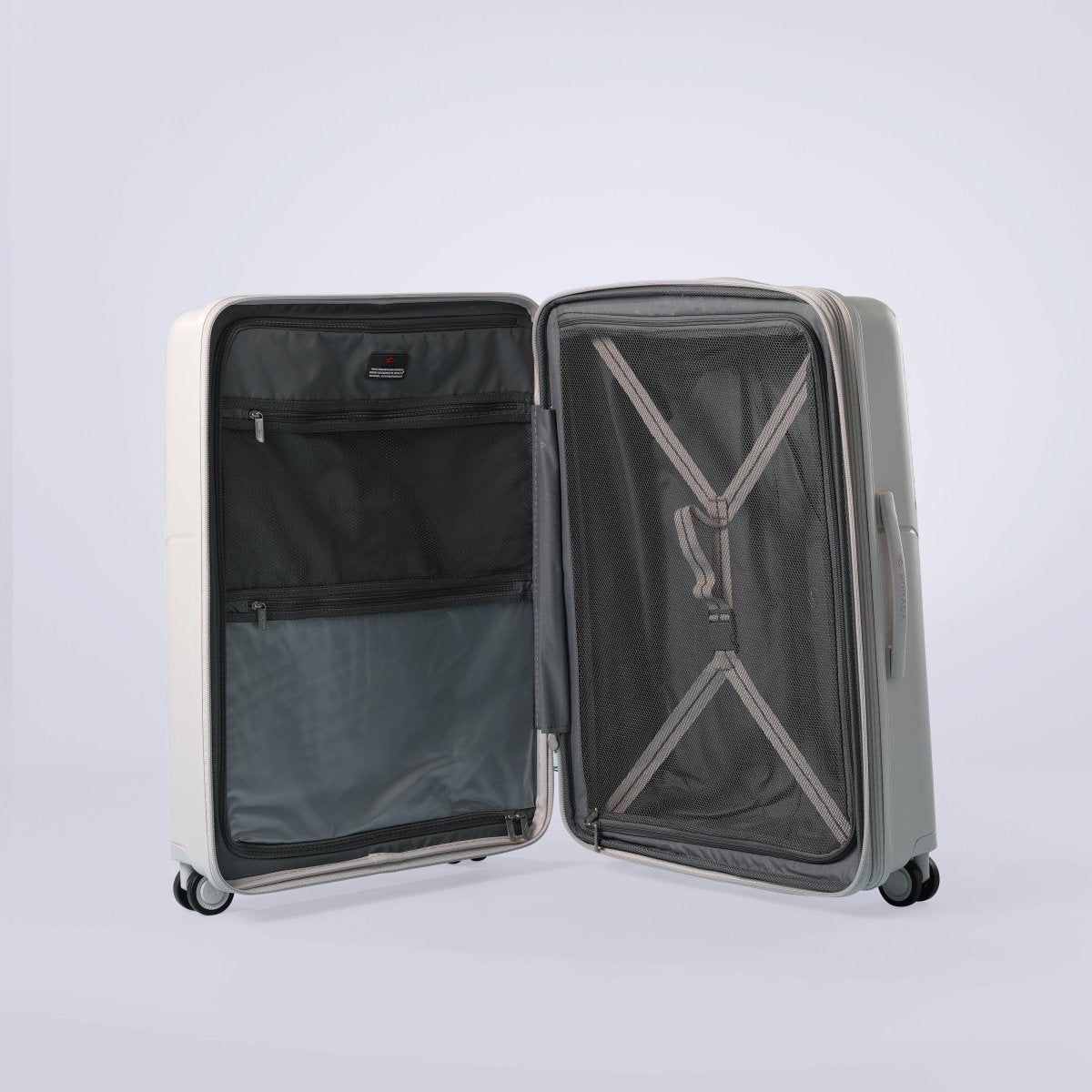 Almeria Suitcase Trolley Set of 4, Nature White - MOON - Luggage & Travel Accessories - Sonada