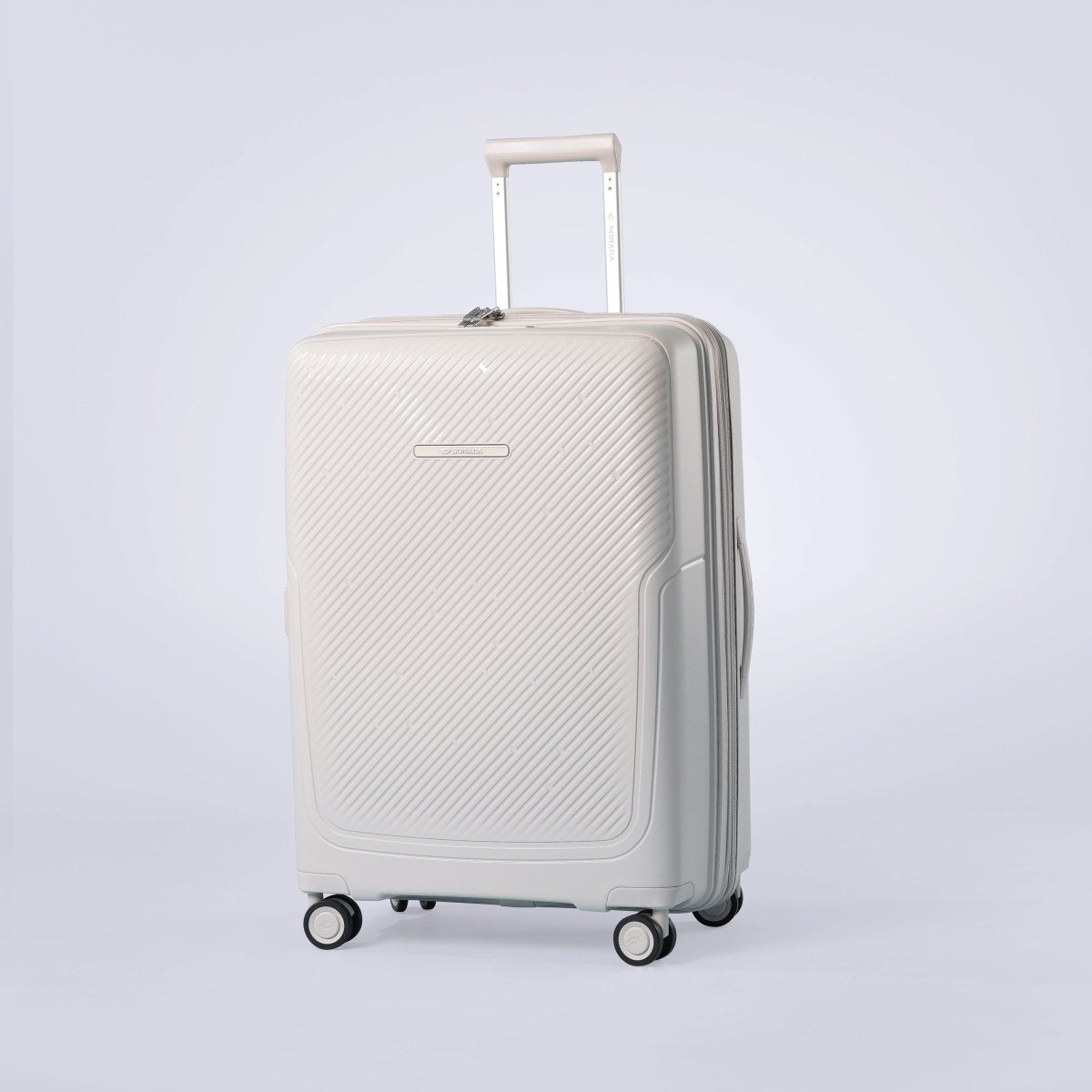 Almeria Suitcase Trolley Set of 4, Nature White - MOON - Luggage & Travel Accessories - Sonada