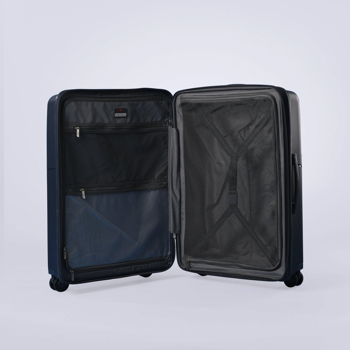 Almeria Suitcase Trolley Set of 4, Navy - MOON - Luggage & Travel Accessories - Sonada