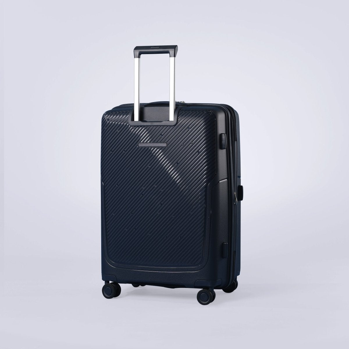 Almeria Suitcase Trolley Set of 4, Navy - MOON - Luggage & Travel Accessories - Sonada