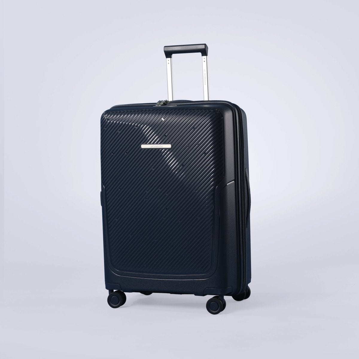 Almeria Suitcase Trolley Set of 4, Navy - MOON - Luggage & Travel Accessories - Sonada