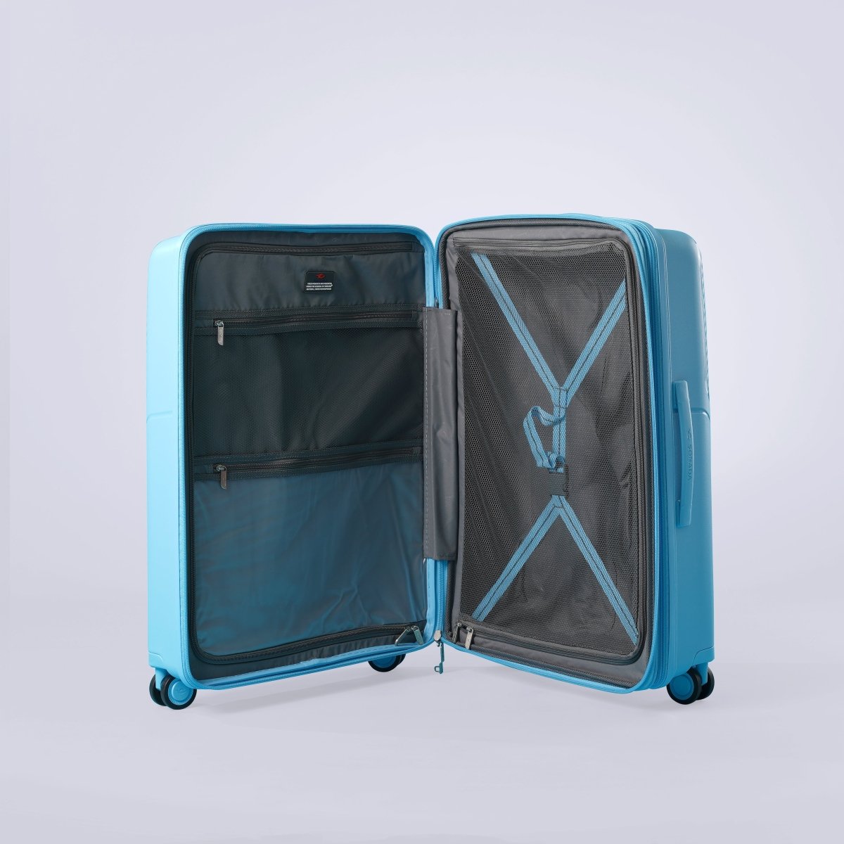 Almeria Suitcase Trolley Set of 4, Turqouise - MOON - Luggage & Travel Accessories - Sonada