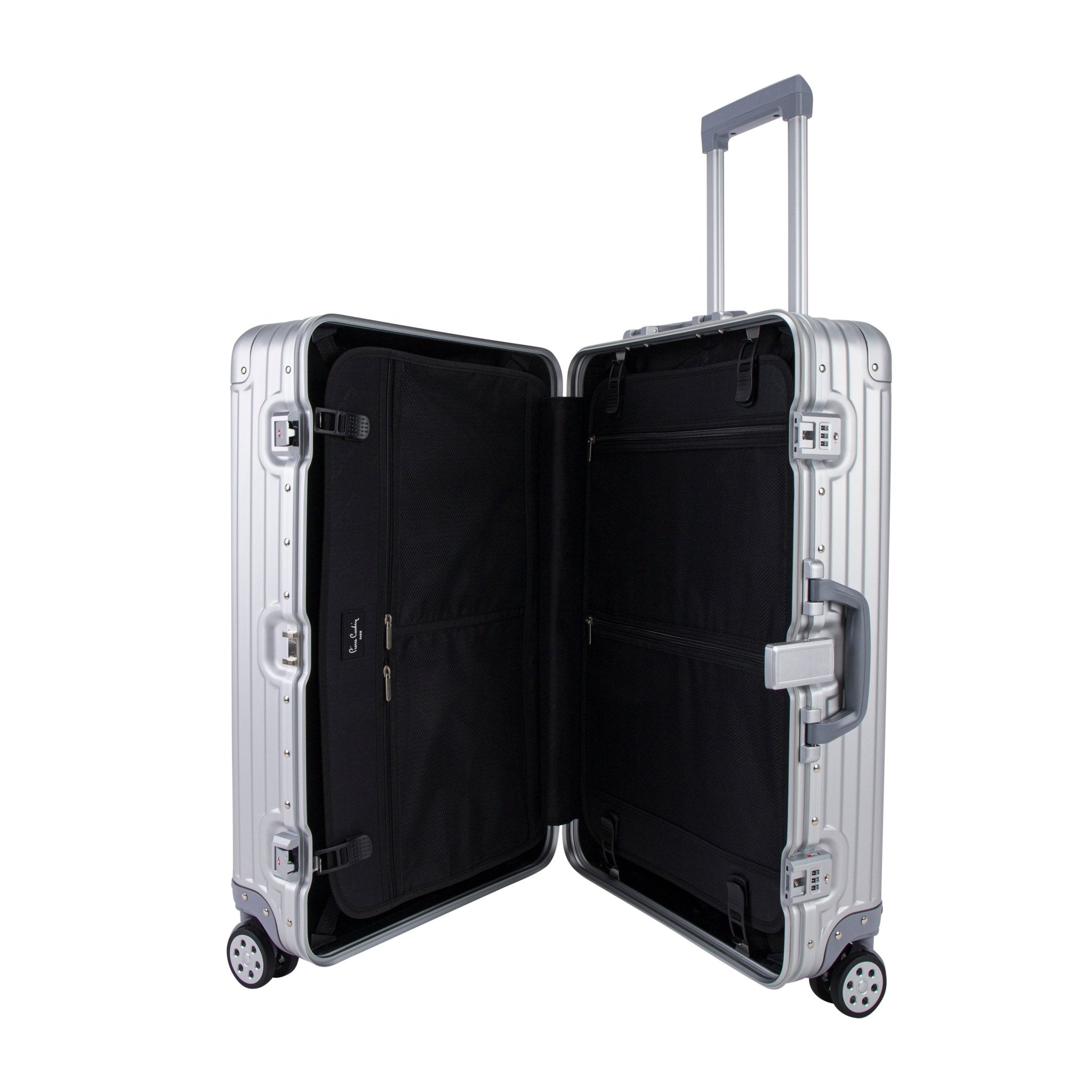 Aluminium Suitcase Large - MOON - Luggage & Travel Accessories - Pierre Cardin