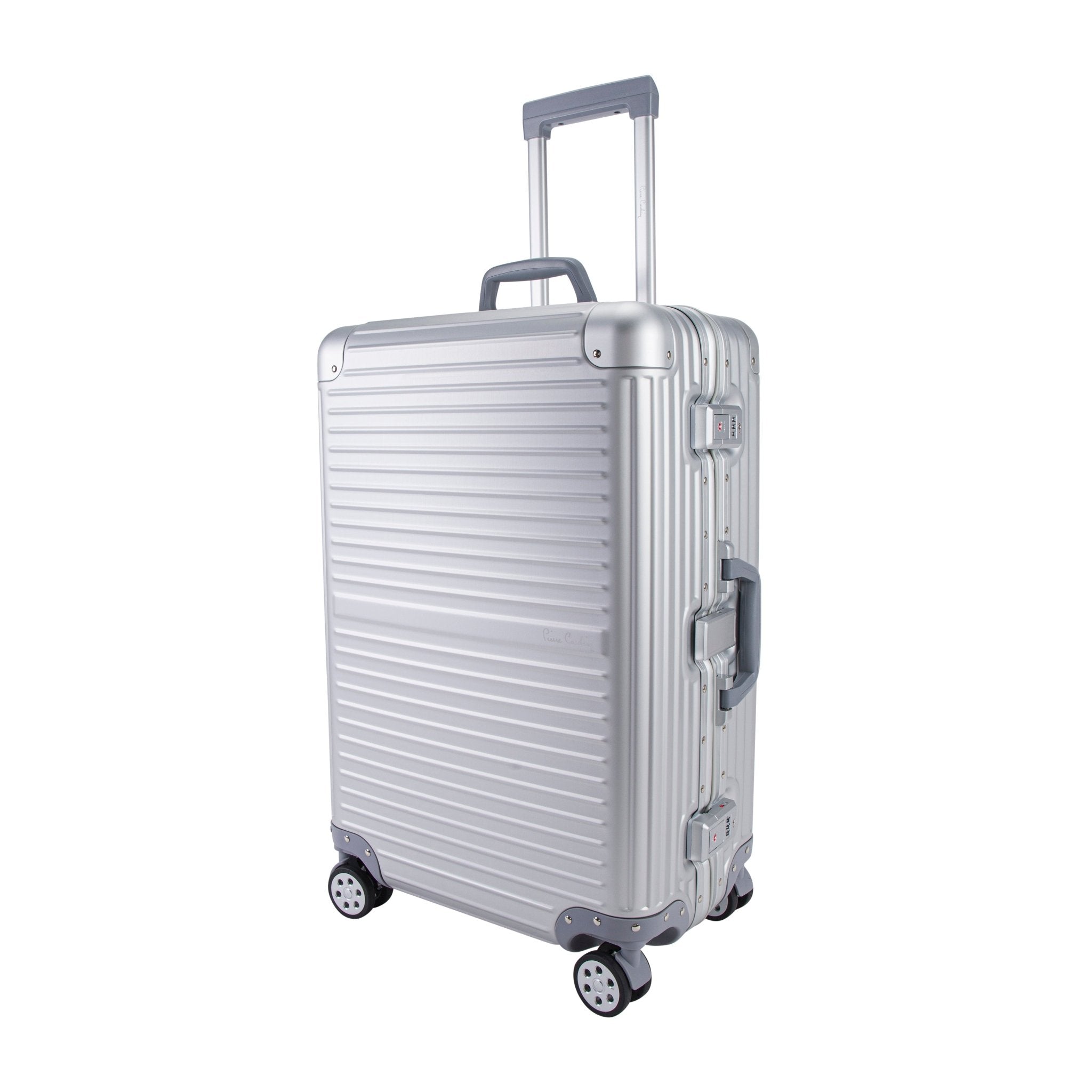 Aluminium Suitcase Large - MOON - Luggage & Travel Accessories - Pierre Cardin