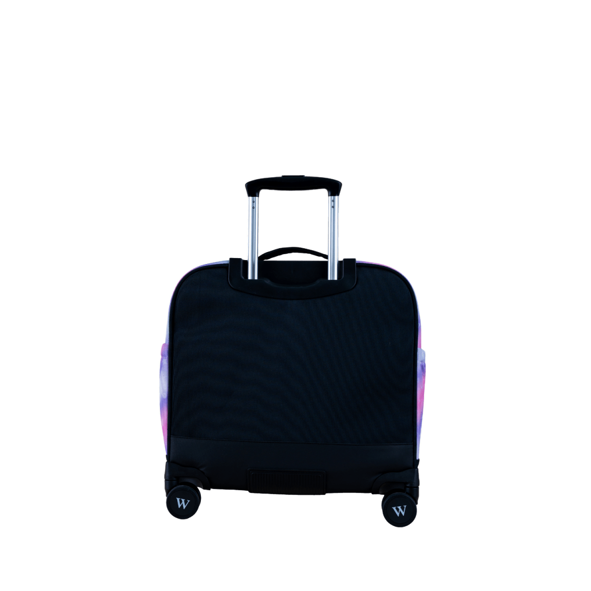 Aurora PinkPurple 8 Wheels School Bag Trolley Set of 4(Lunch Bag & Pencil Case)+Lunch Box - MOON - Back 2 School - Wires