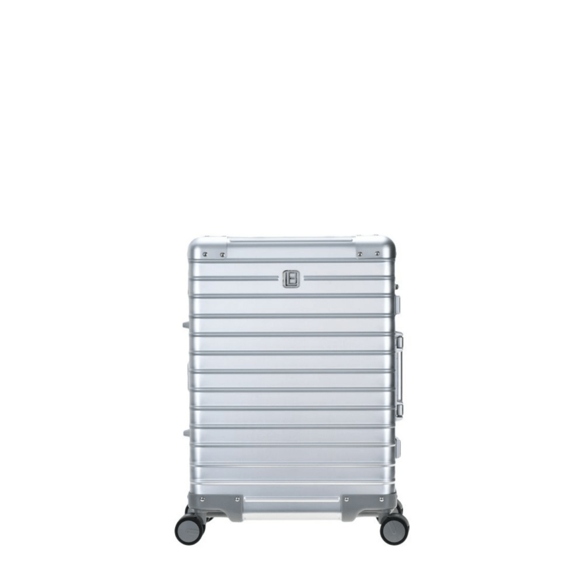 Axis Carry on Suitcase - Pure Aluminium in Champagne - MOON - Luggage - Lushberry