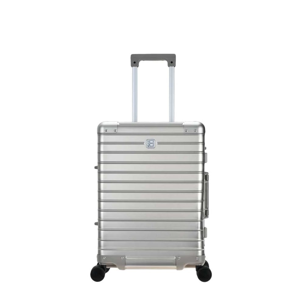 Axis Carry on Suitcase - Pure Aluminium in Champagne - MOON - Luggage - Lushberry