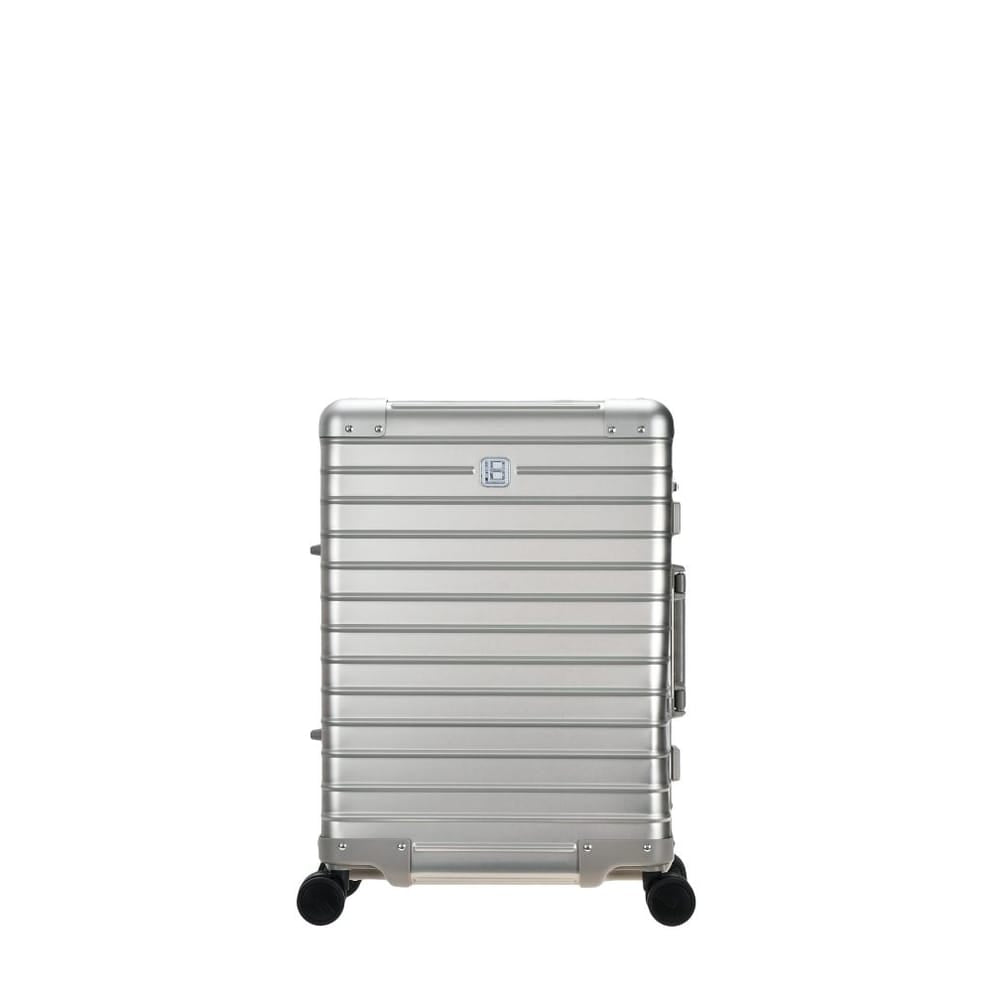 Axis Carry on Suitcase - Pure Aluminium in Champagne - MOON - Luggage - Lushberry