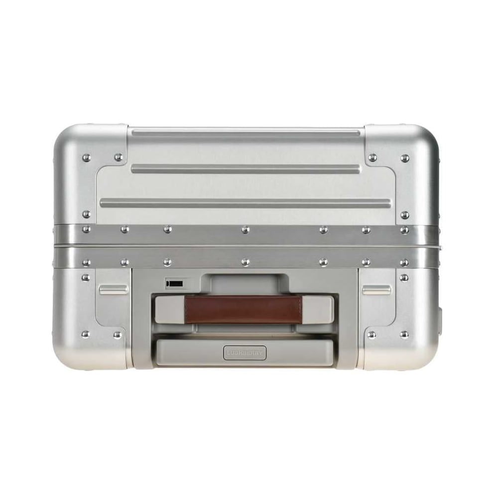 Axis Carry on Suitcase - Pure Aluminium in Champagne - MOON - Luggage - Lushberry