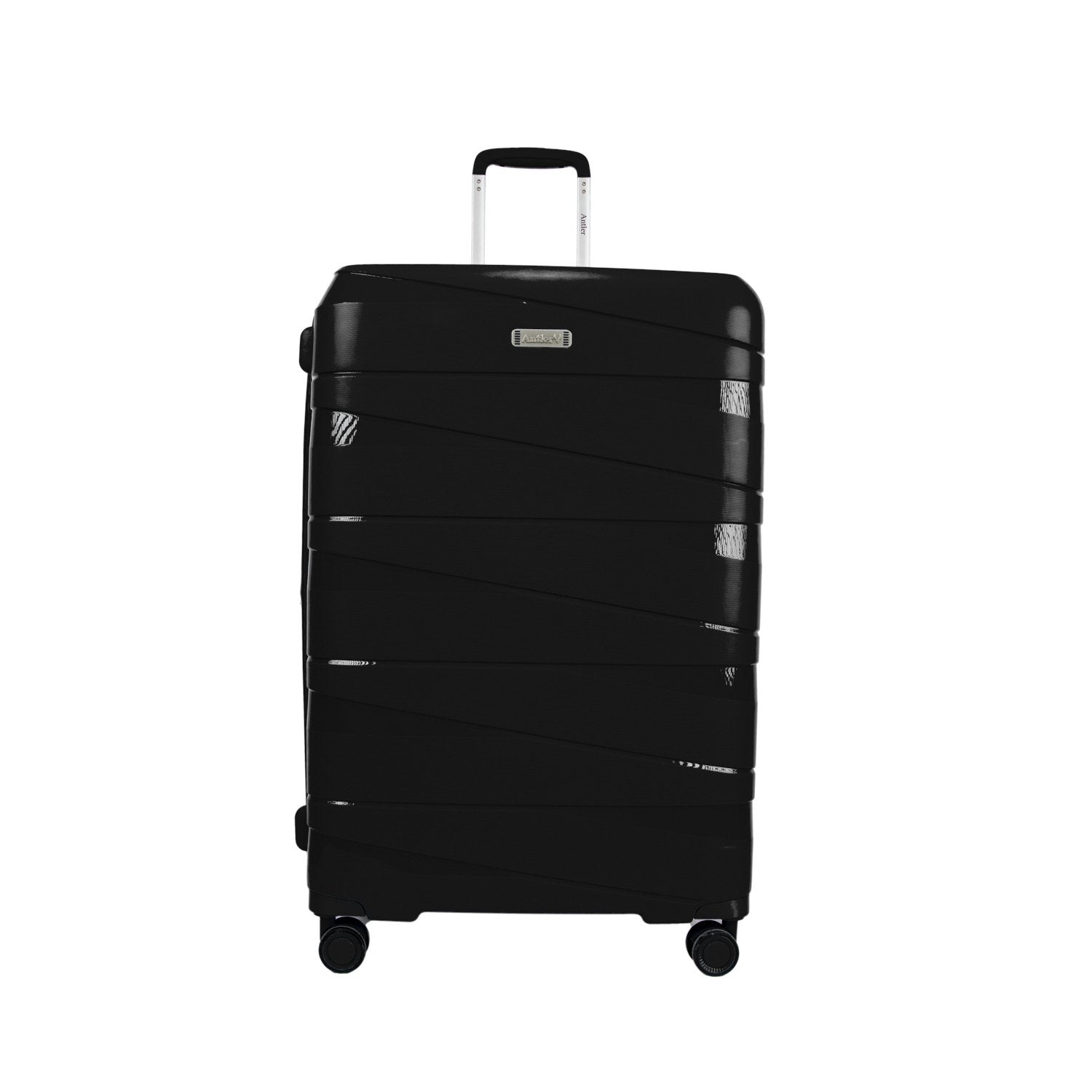 Antler Nova Unbreakable Set of 4 Suitcases, Black