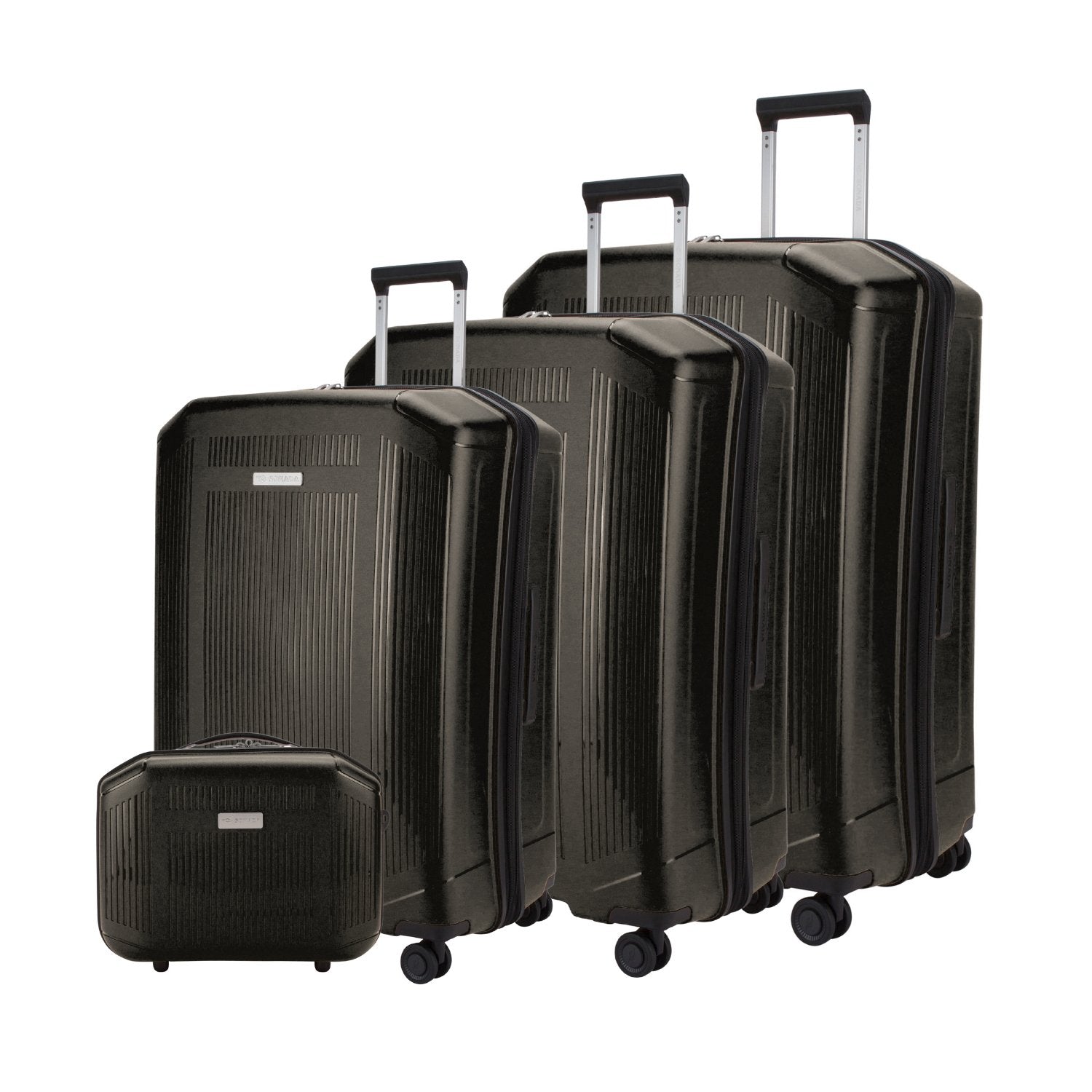 Sonada Milan Collection Trolley Set of 4, Dark Grey