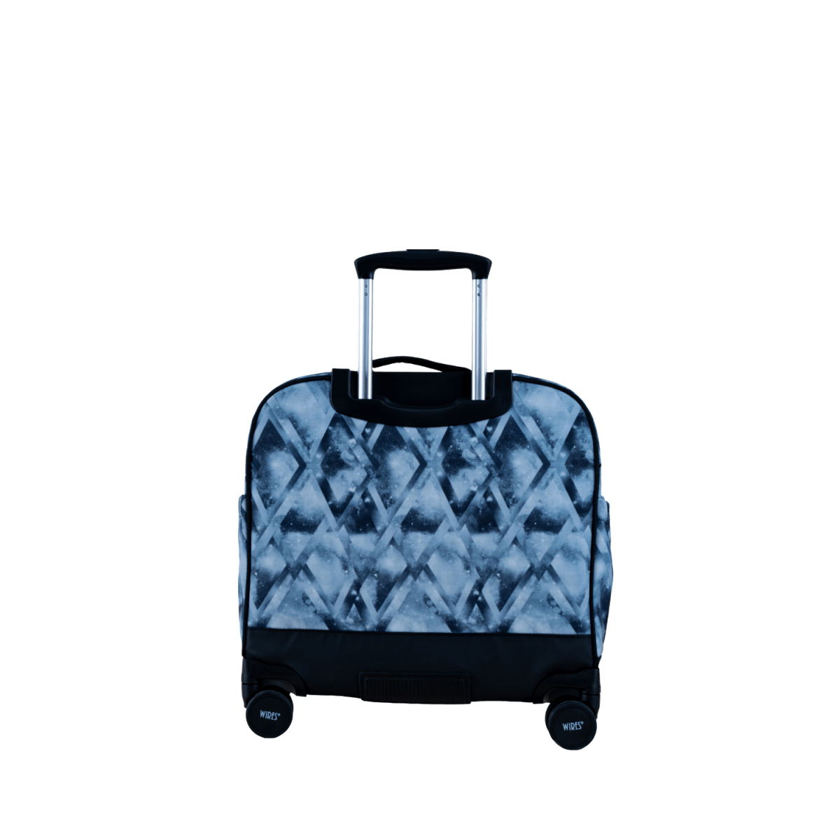 Black Delta 8 Wheels School Bag Trolley Set of 4(Lunch Bag & Pencil Case)+Lunch Box - MOON - Back 2 School - Wires