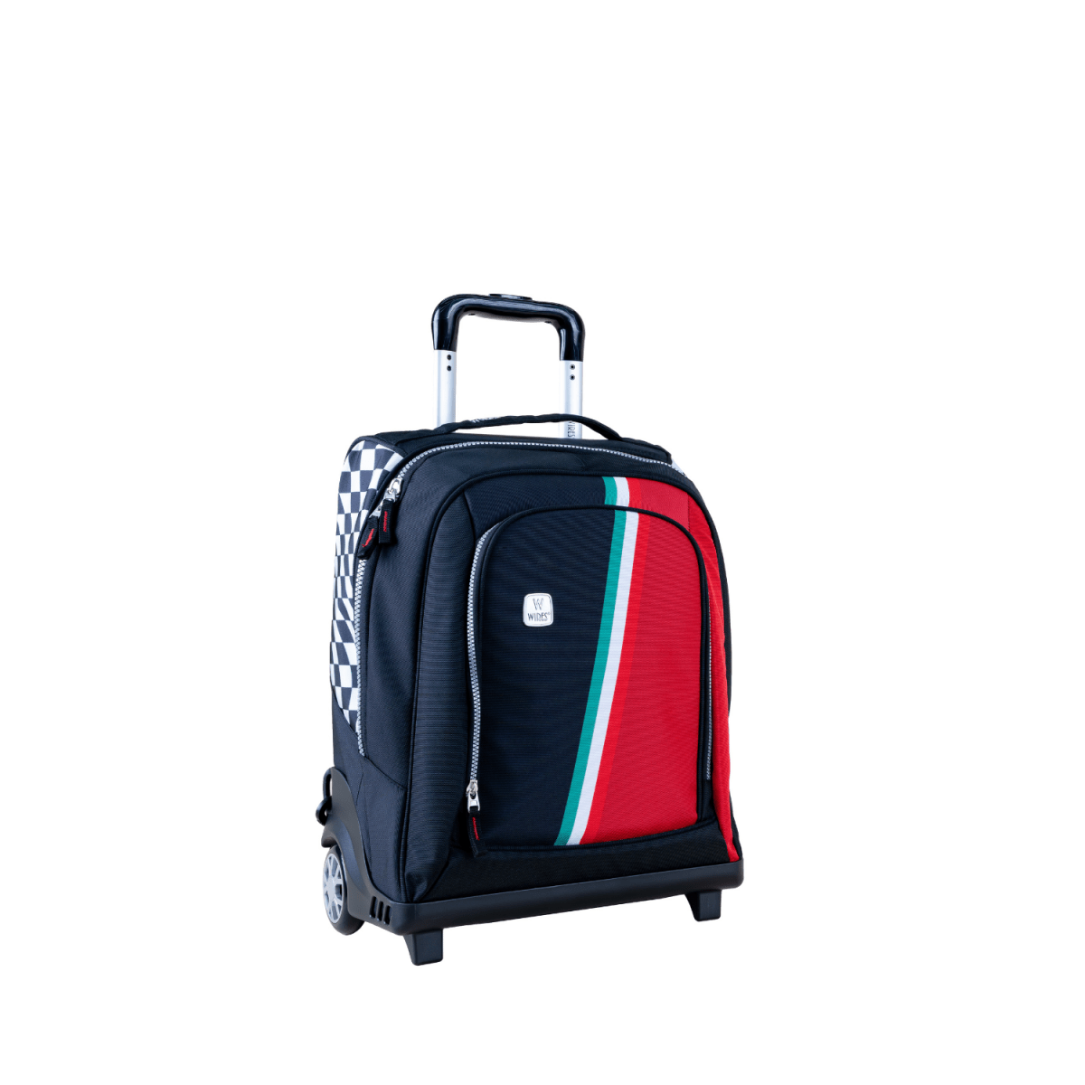 Black Race New Wheel School Bags Trolly Set of 3pcs - MOON - Back 2 School - Wires