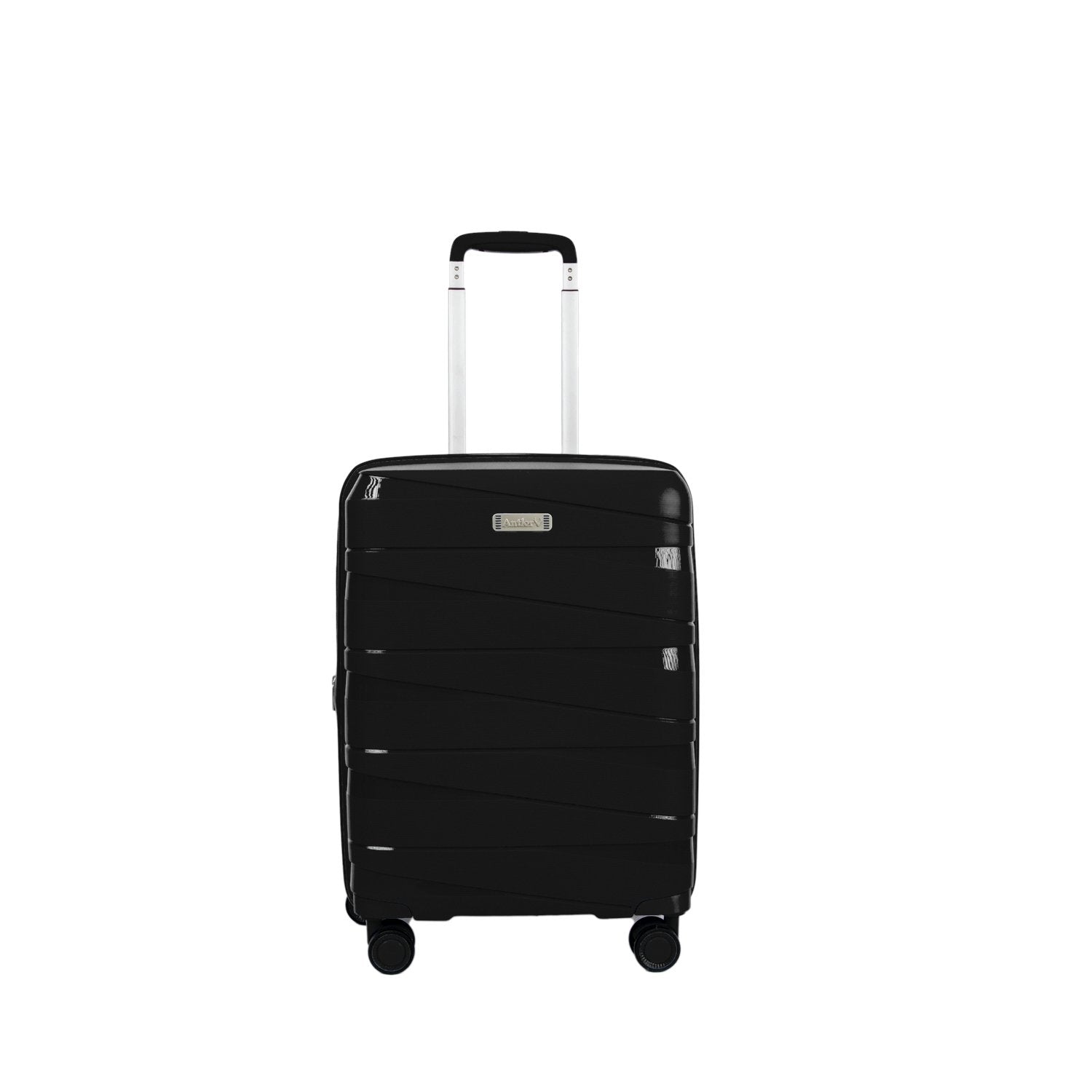 Antler Nova Unbreakable Set of 4 Suitcases, Black